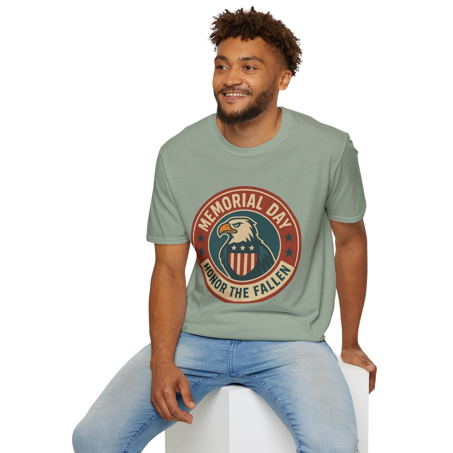 Memorial Day Honor the Fallen T-Shirt, Patriotic Apparel - Shirt Happens Graphics