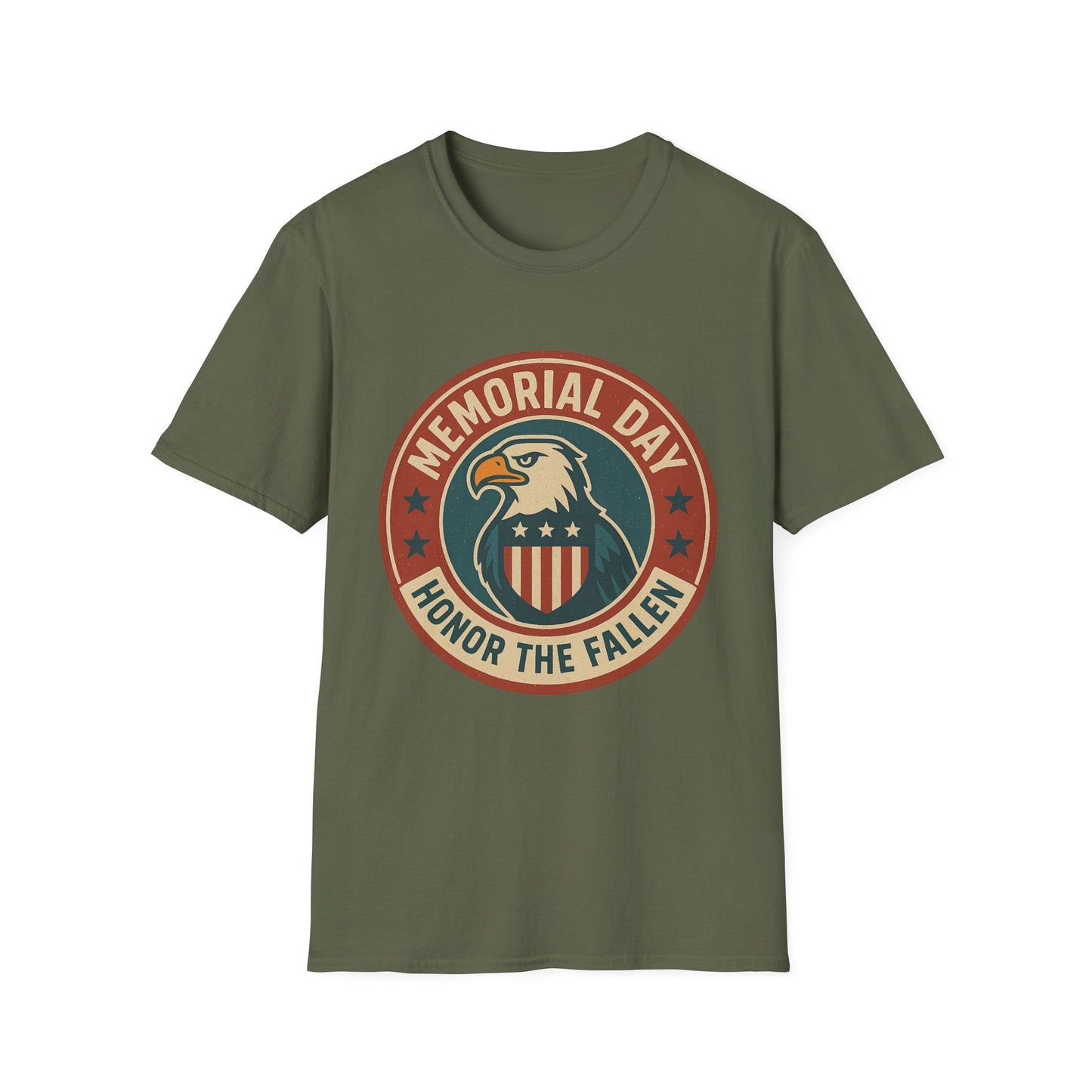 Memorial Day Honor the Fallen T-Shirt, Patriotic Apparel - Shirt Happens Graphics
