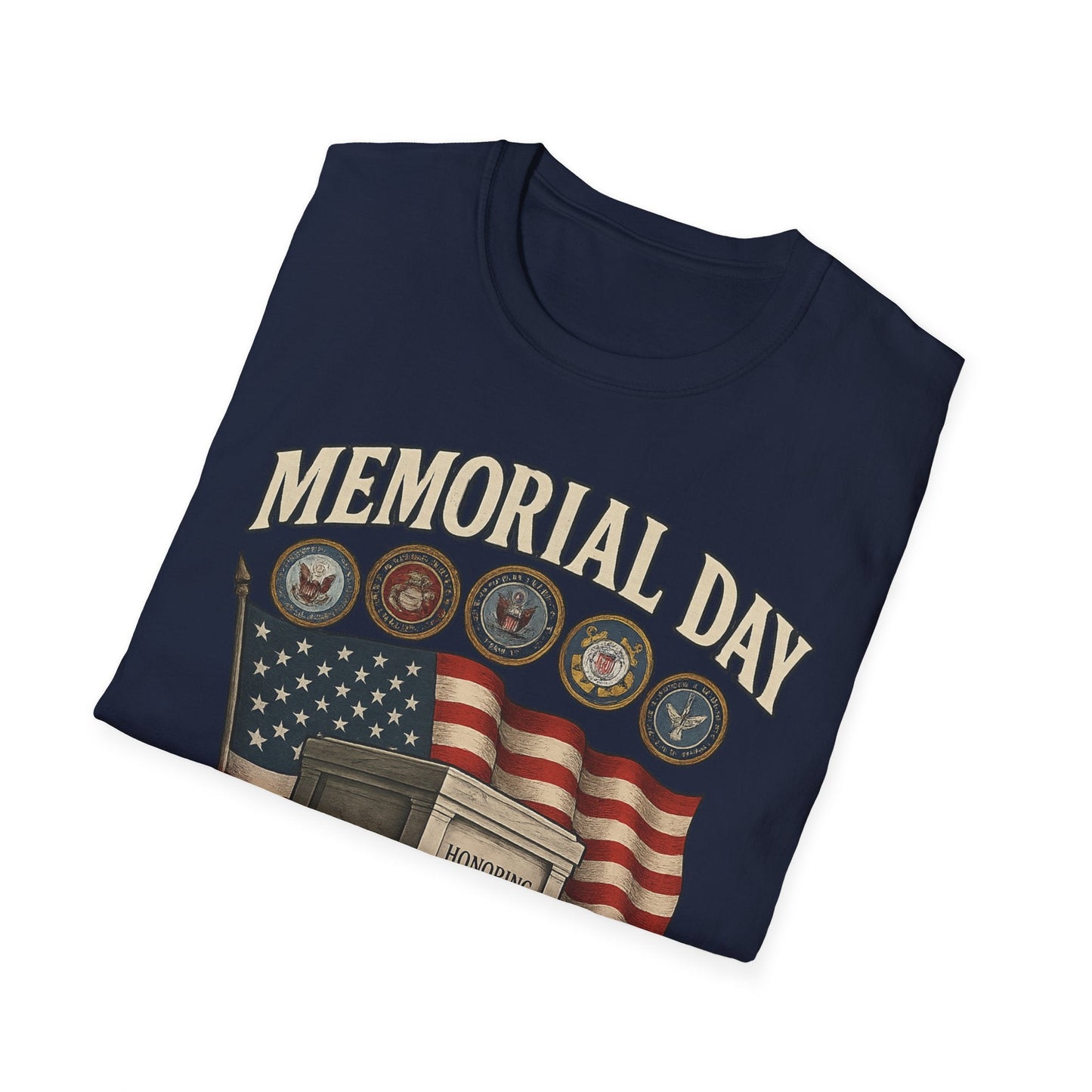Memorial Day Tribute T-Shirt - Honoring All Who Served - Shirt Happens Graphics