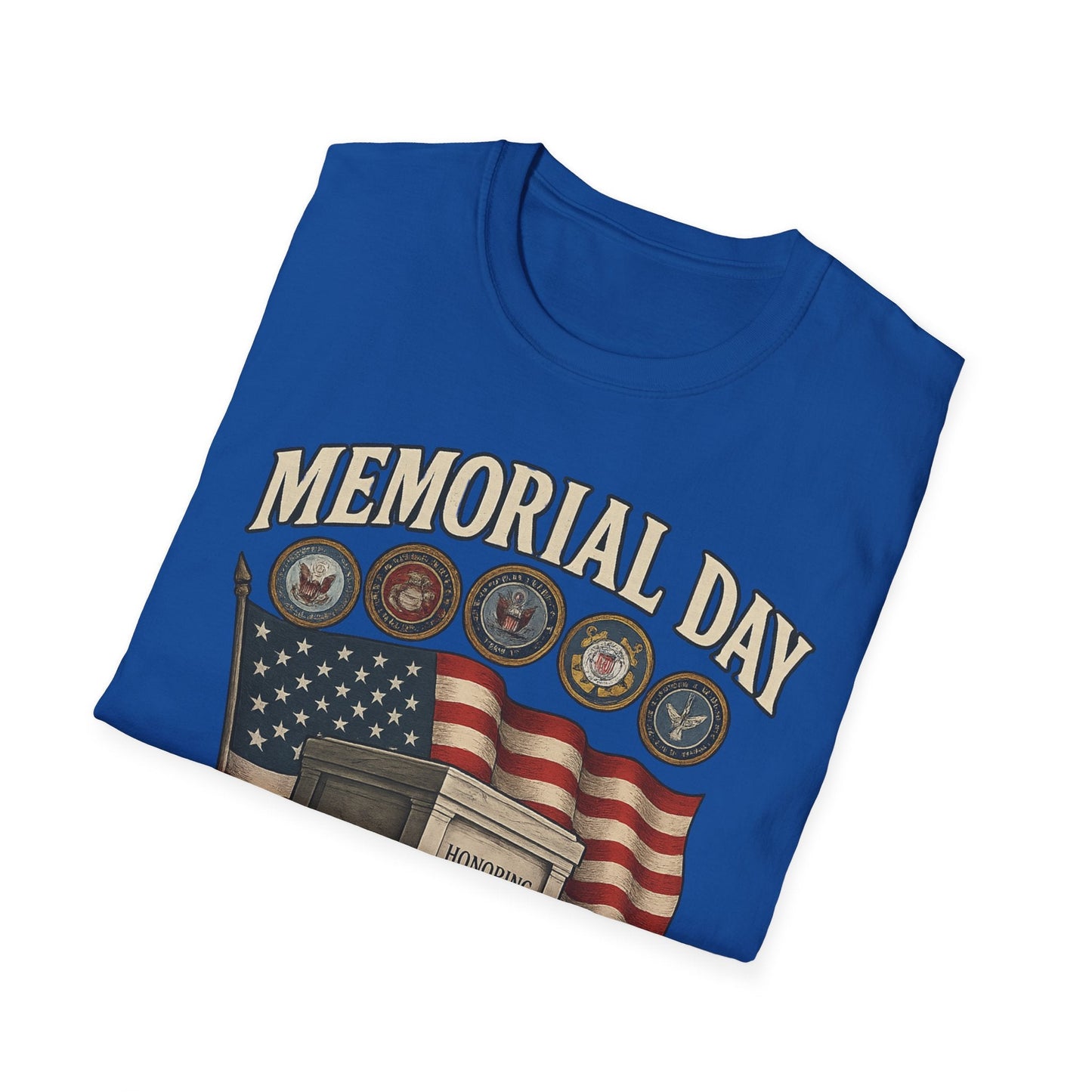 Memorial Day Tribute T-Shirt - Honoring All Who Served - Shirt Happens Graphics
