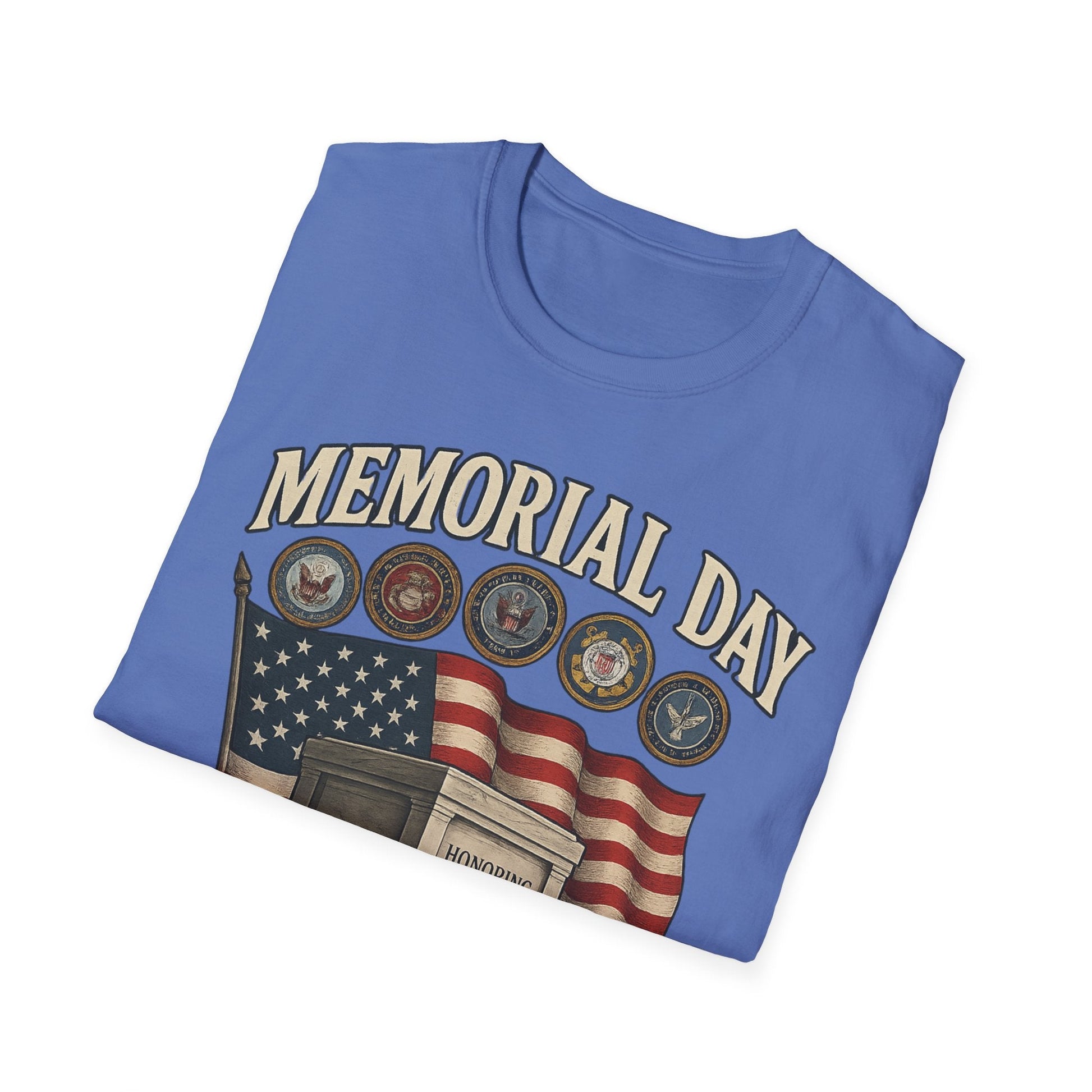 Memorial Day Tribute T-Shirt - Honoring All Who Served - Shirt Happens Graphics