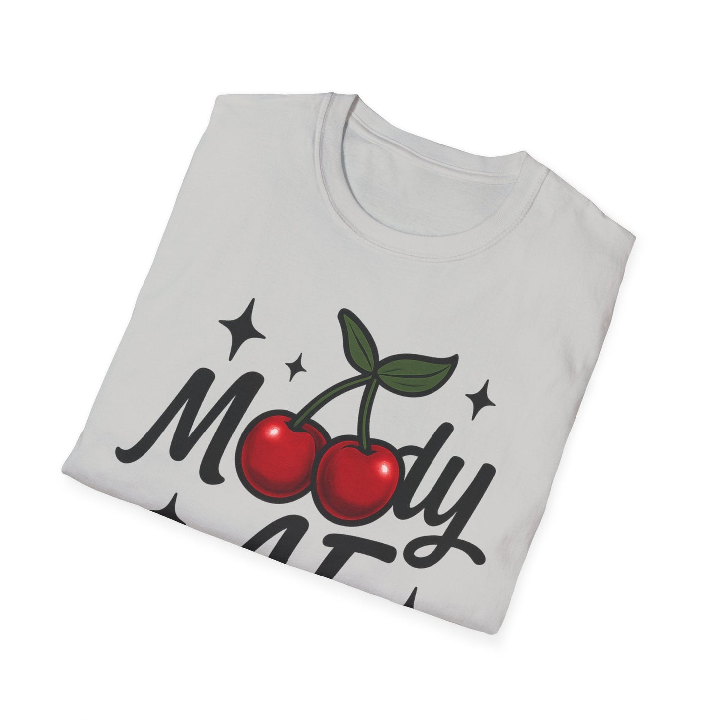 Moody AF T-Shirt | Cute Cherry Graphic Tee - Shirt Happens Graphics