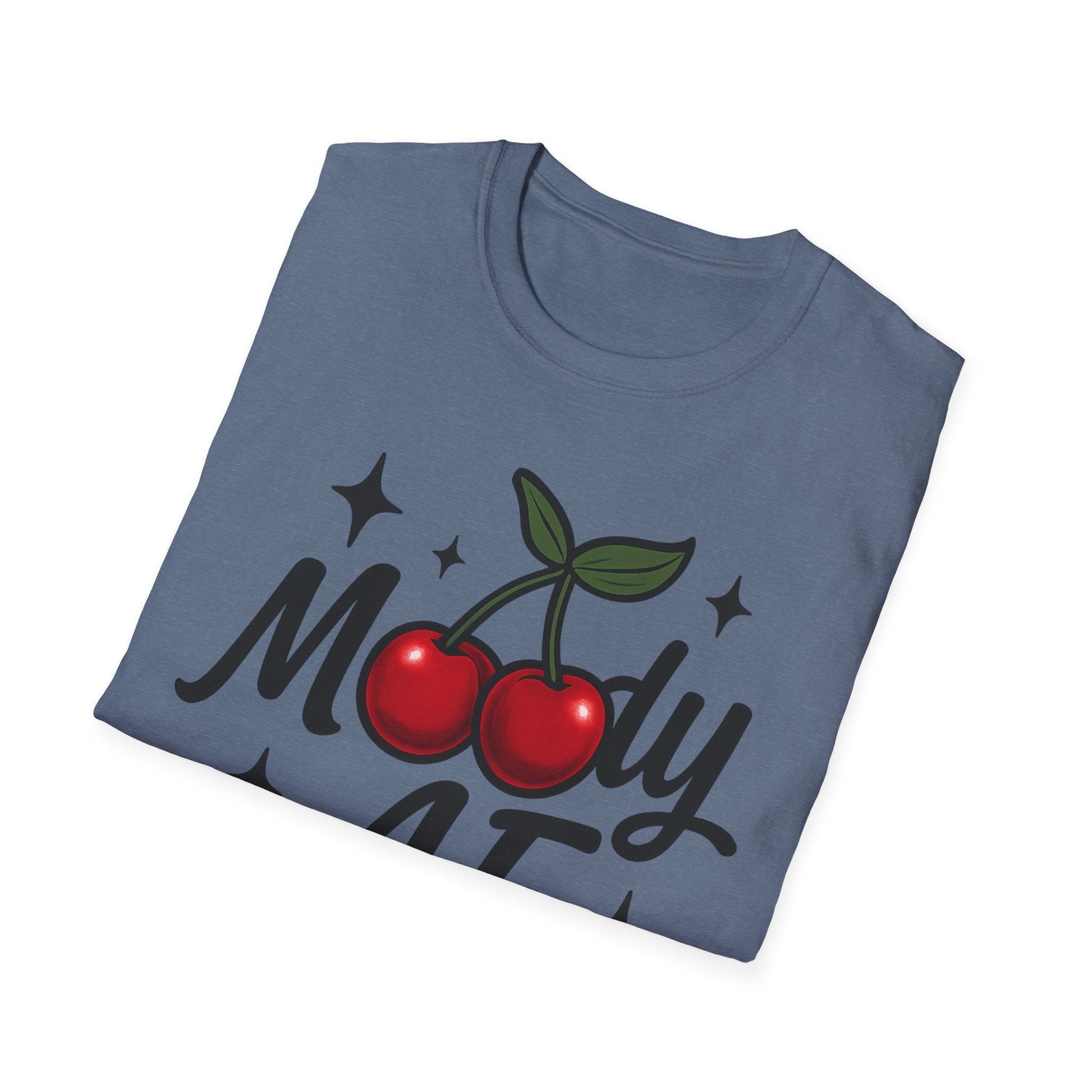 Moody AF T-Shirt | Cute Cherry Graphic Tee - Shirt Happens Graphics