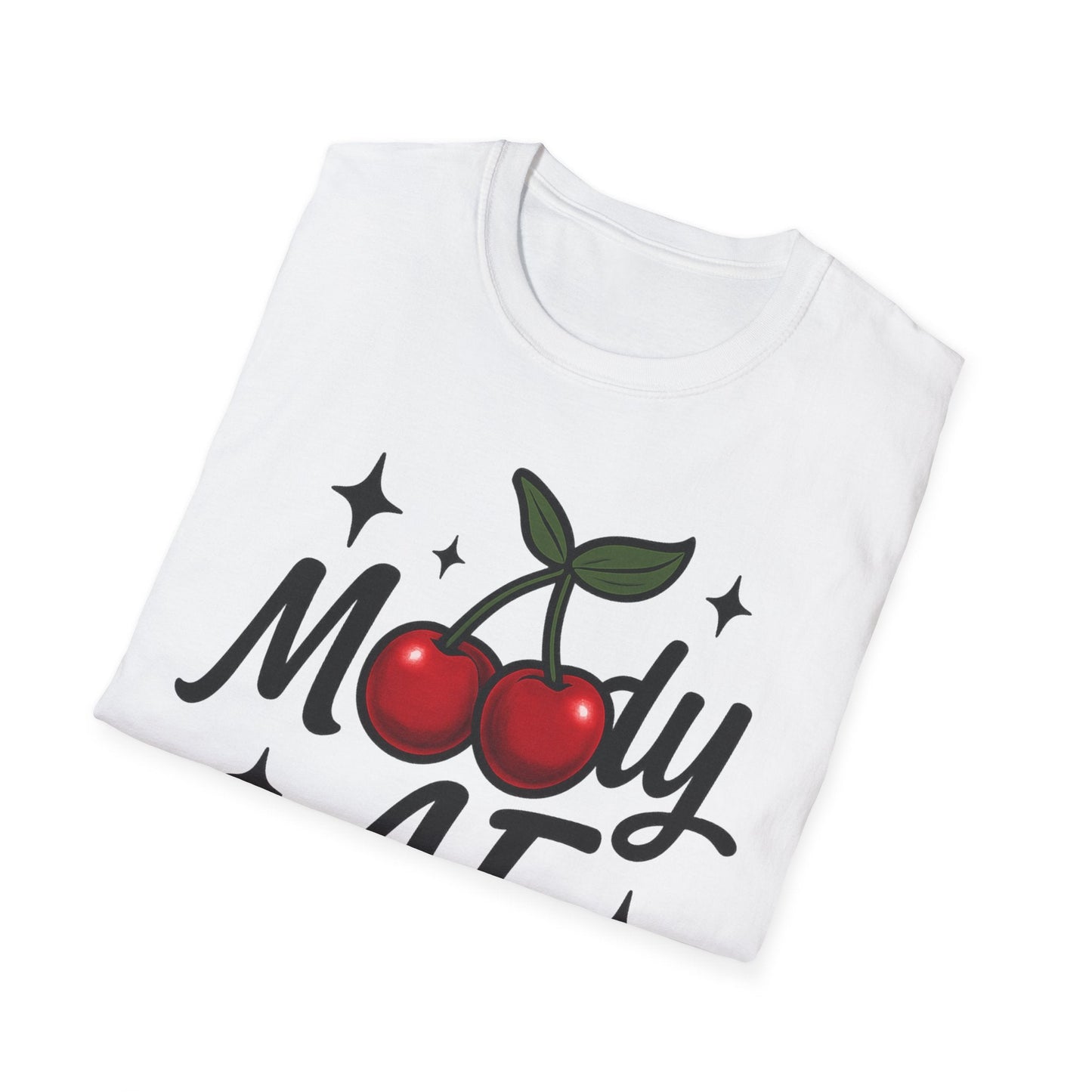 Moody AF T-Shirt | Cute Cherry Graphic Tee - Shirt Happens Graphics