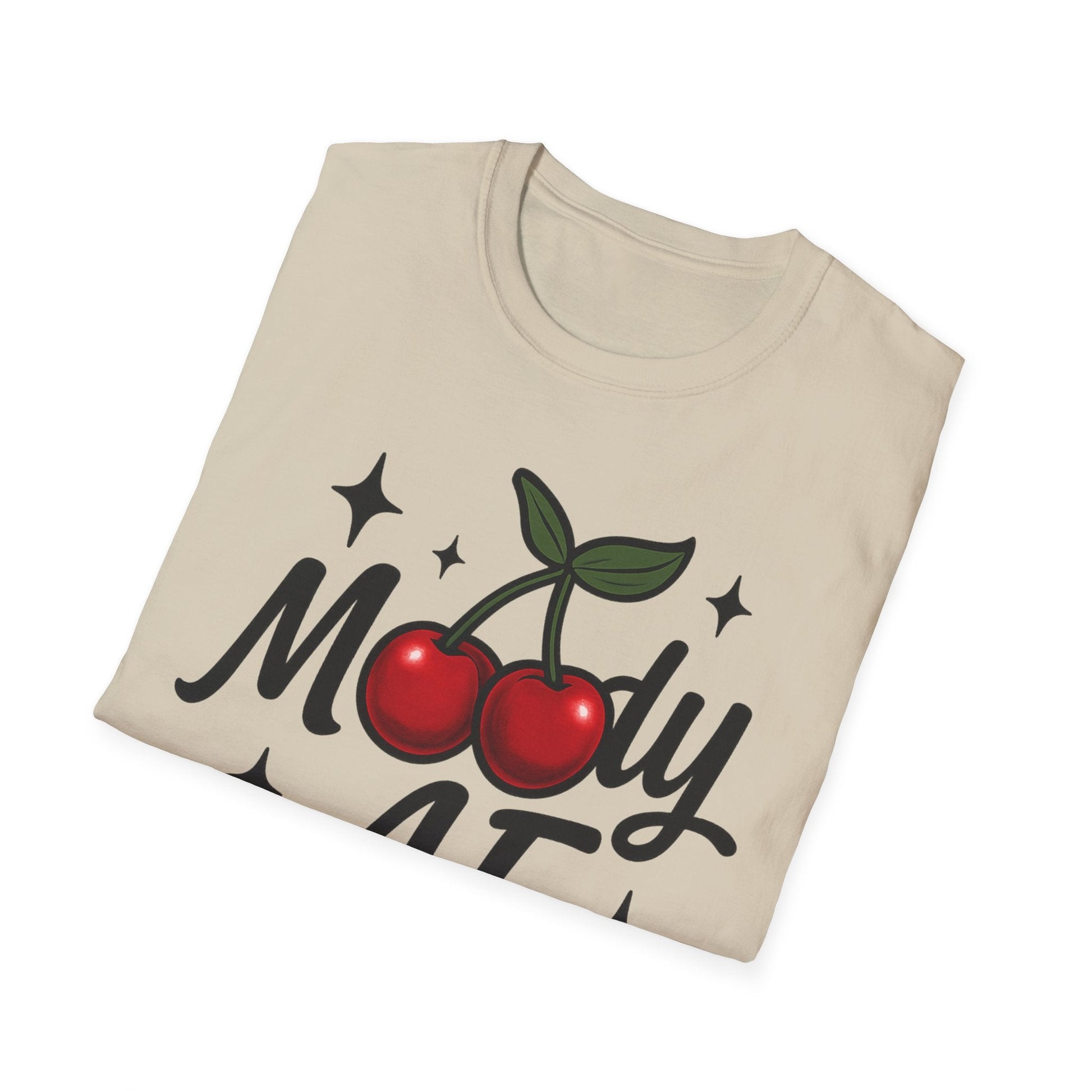 Moody AF T-Shirt | Cute Cherry Graphic Tee - Shirt Happens Graphics