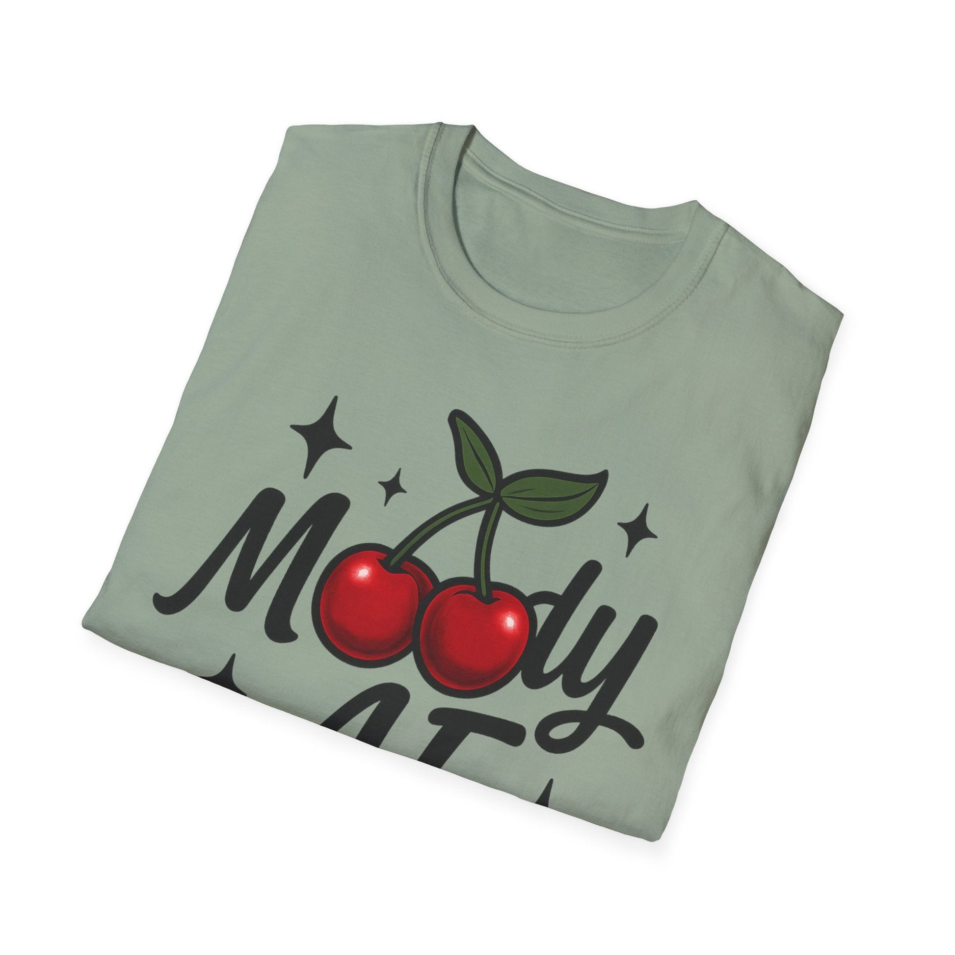 Moody AF T-Shirt | Cute Cherry Graphic Tee - Shirt Happens Graphics