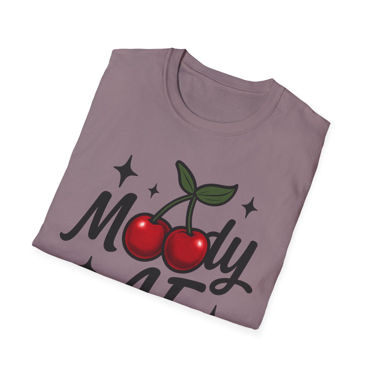 Moody AF T-Shirt | Cute Cherry Graphic Tee - Shirt Happens Graphics