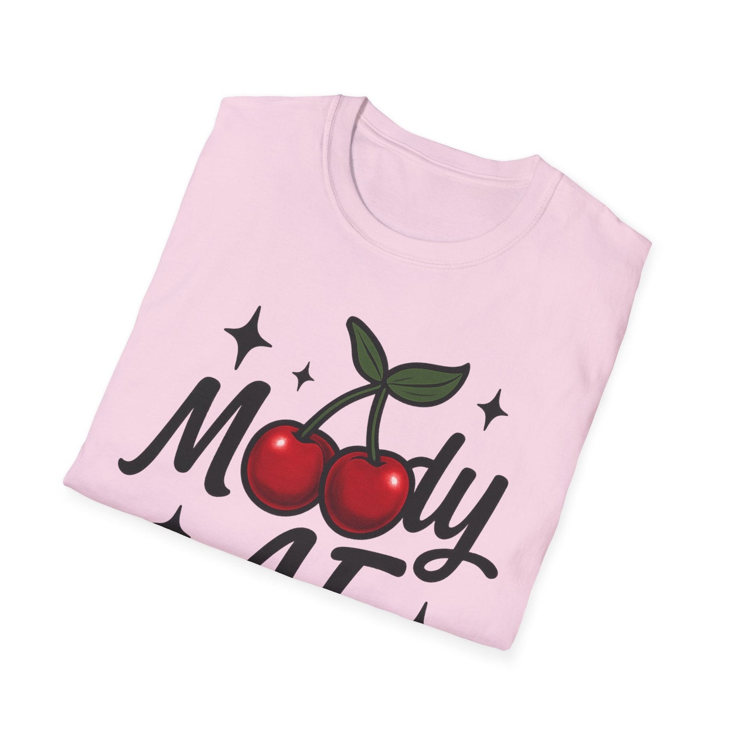 Moody AF T-Shirt | Cute Cherry Graphic Tee - Shirt Happens Graphics