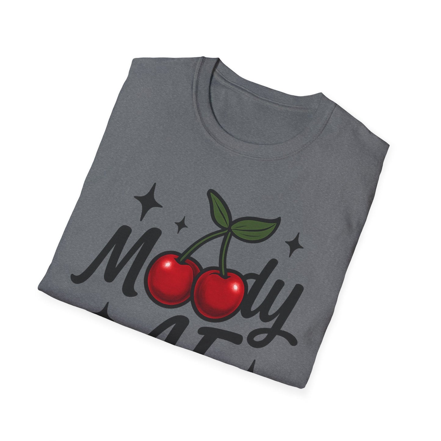 Moody AF T-Shirt | Cute Cherry Graphic Tee - Shirt Happens Graphics