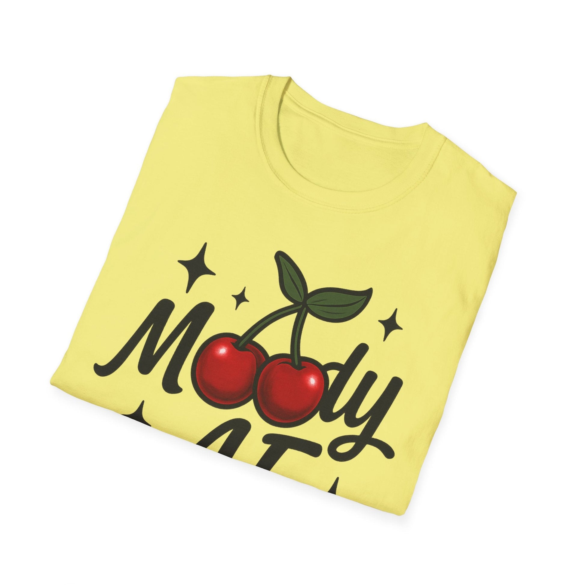 Moody AF T-Shirt | Cute Cherry Graphic Tee - Shirt Happens Graphics
