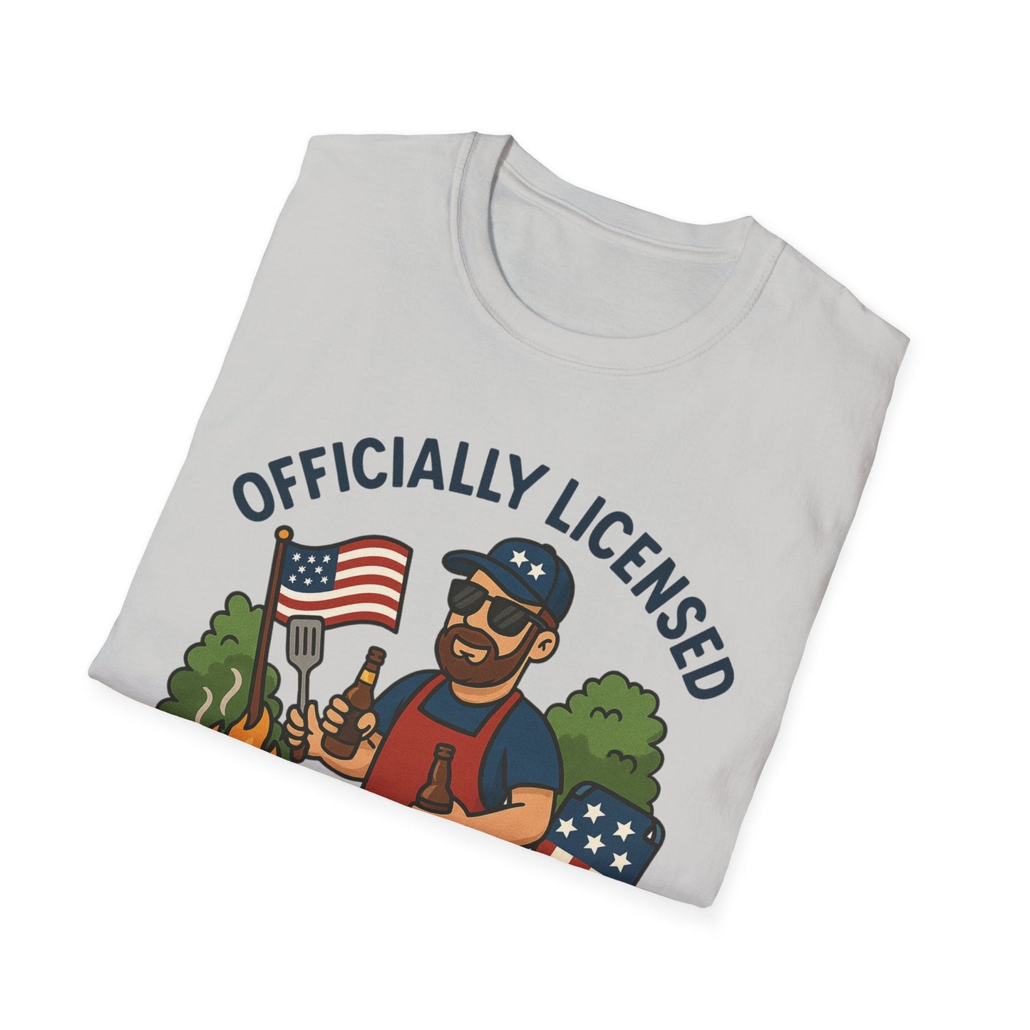 Officially Licensed BBQ Master T-Shirt for Grill Enthusiasts - Shirt Happens Graphics