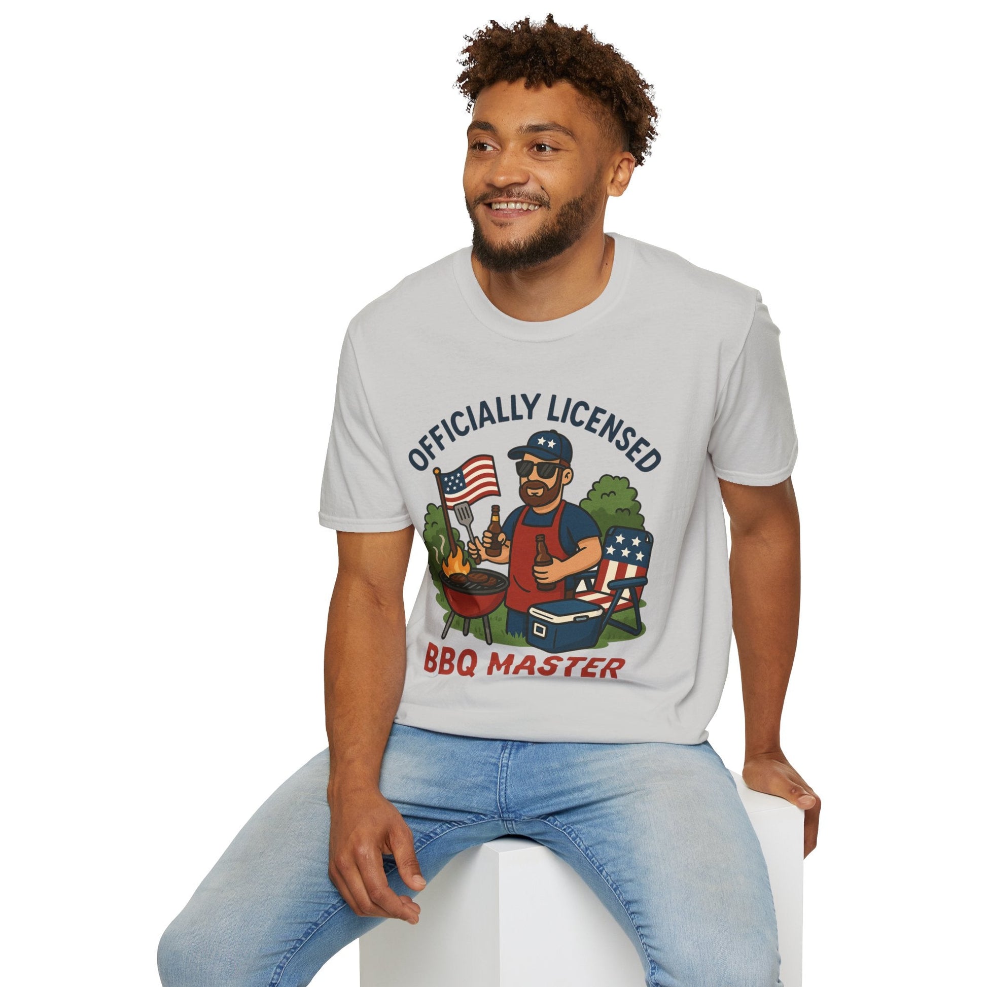 Officially Licensed BBQ Master T-Shirt for Grill Enthusiasts - Shirt Happens Graphics