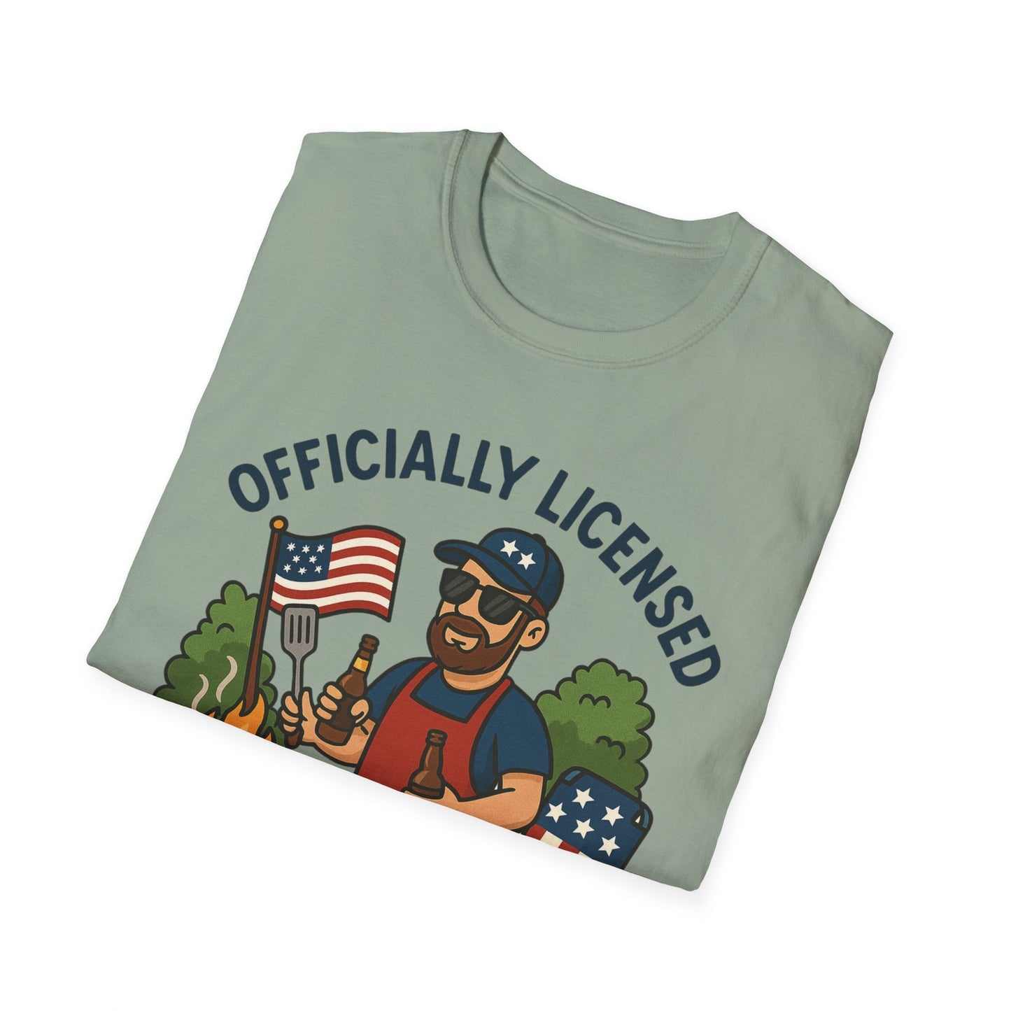 Officially Licensed BBQ Master T-Shirt for Grill Enthusiasts - Shirt Happens Graphics