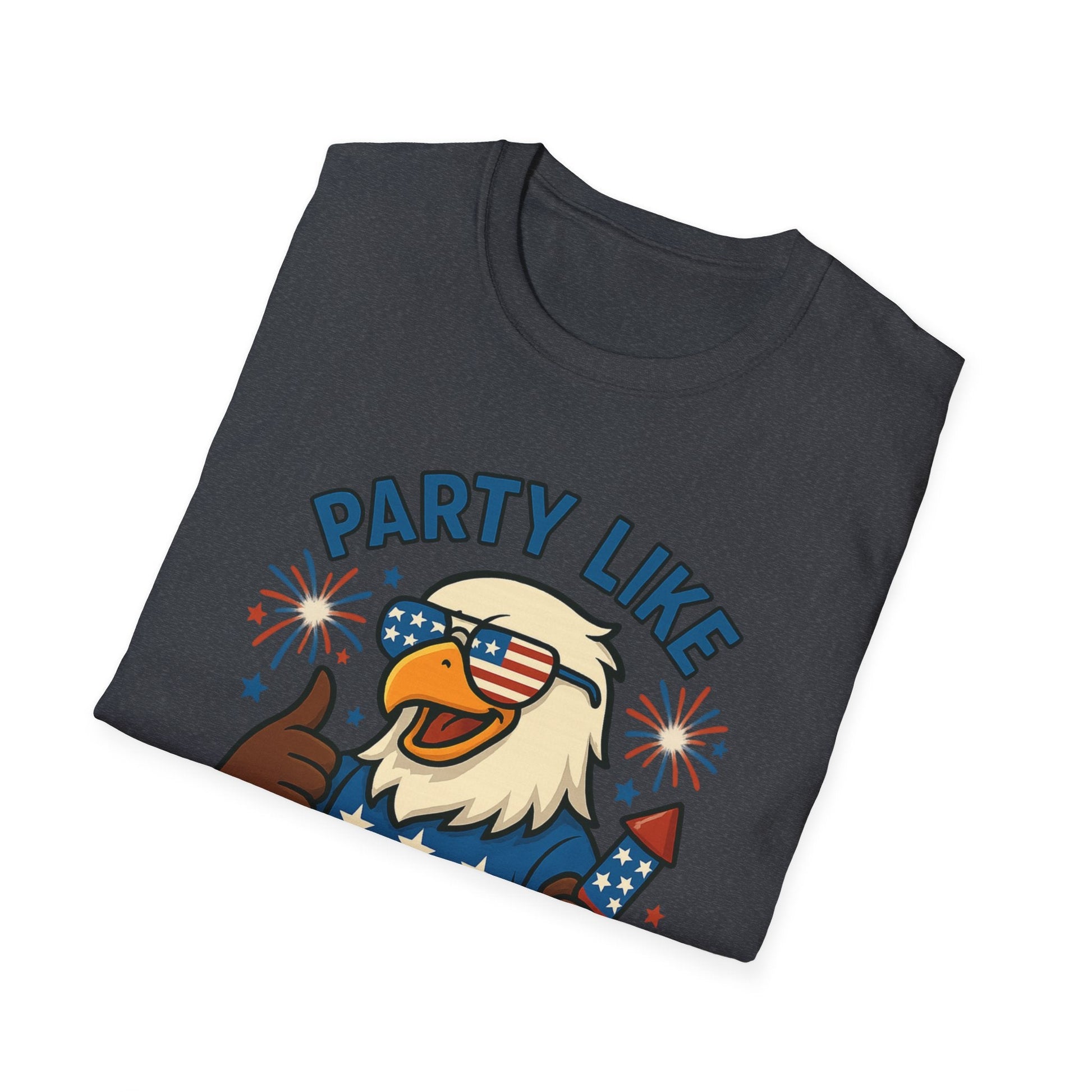 Patriotic 4th of July Party T-Shirt - 'Party Like It's 1776' - Shirt Happens Graphics