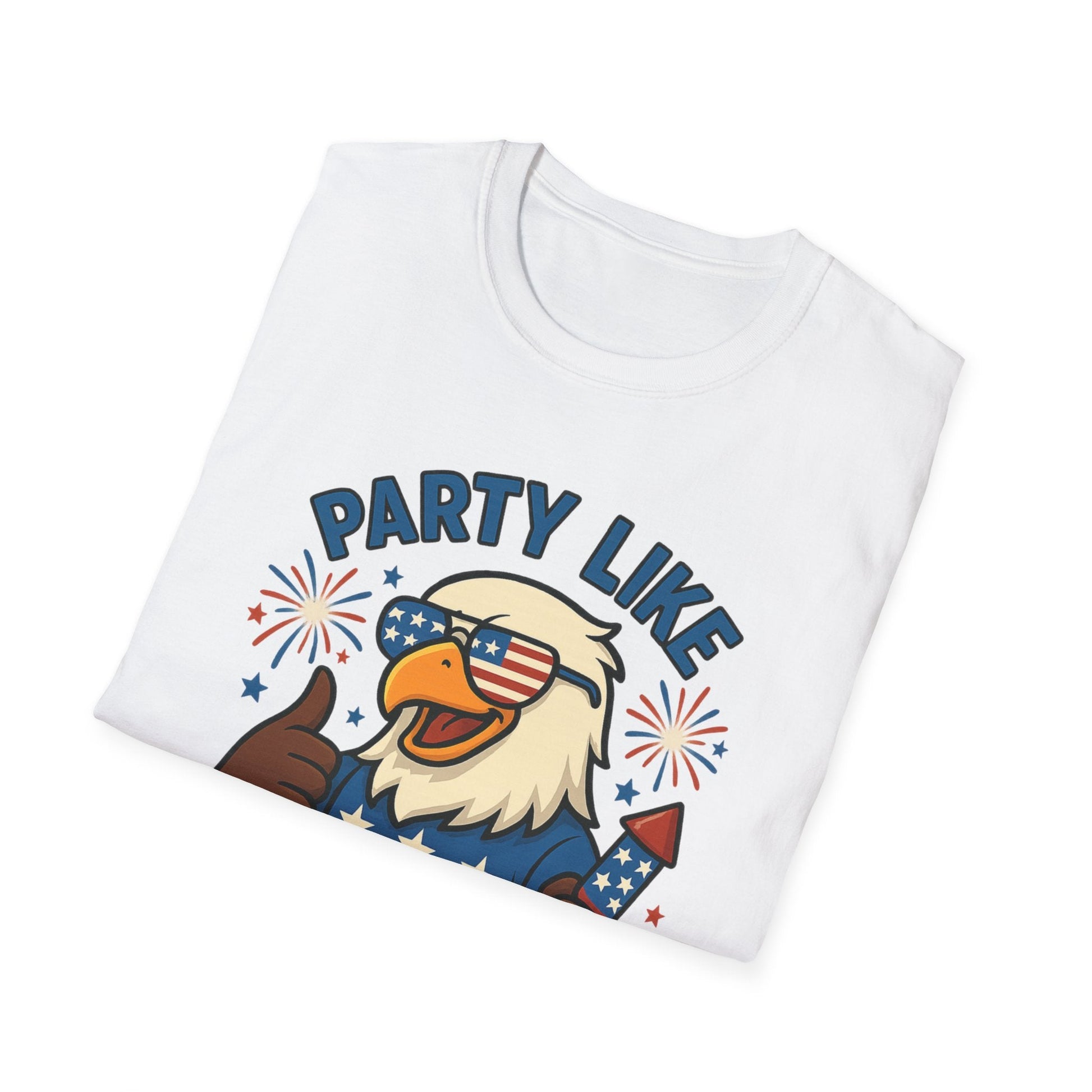 Patriotic 4th of July Party T-Shirt - 'Party Like It's 1776' - Shirt Happens Graphics