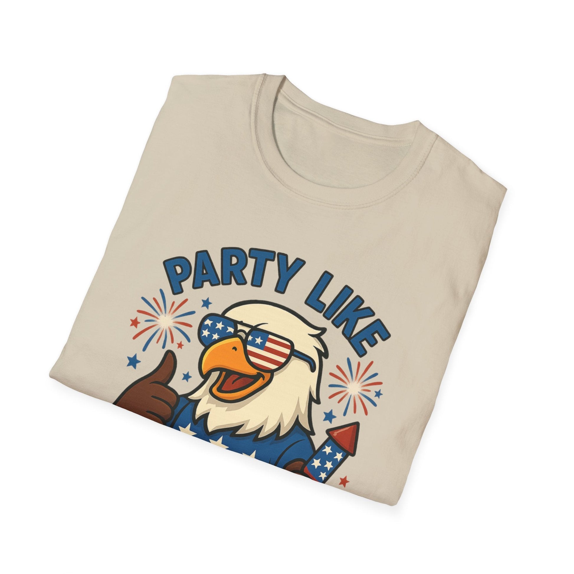 Patriotic 4th of July Party T-Shirt - 'Party Like It's 1776' - Shirt Happens Graphics
