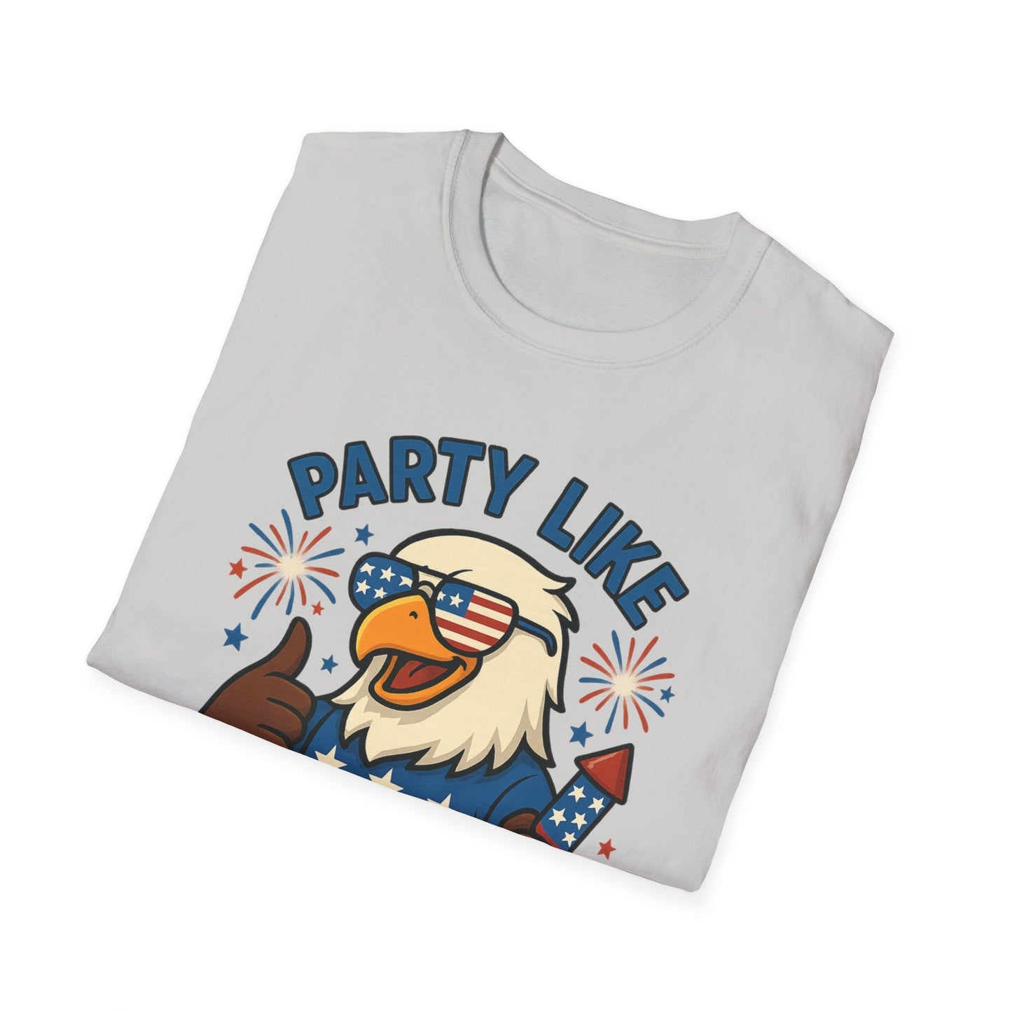 Patriotic 4th of July Party T-Shirt - 'Party Like It's 1776' - Shirt Happens Graphics