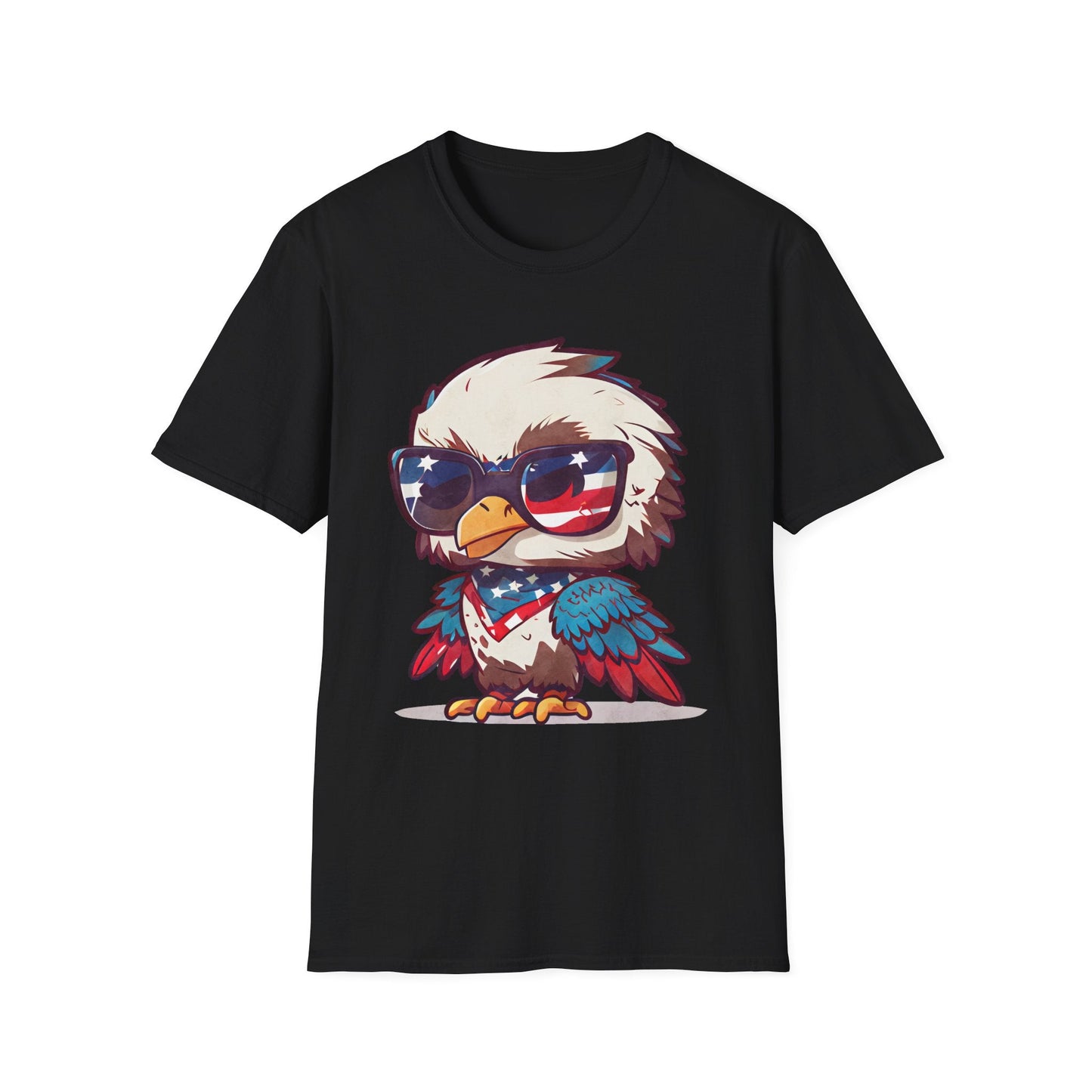 Patriotic Eagle Graphic T-Shirt - Shirt Happens Graphics