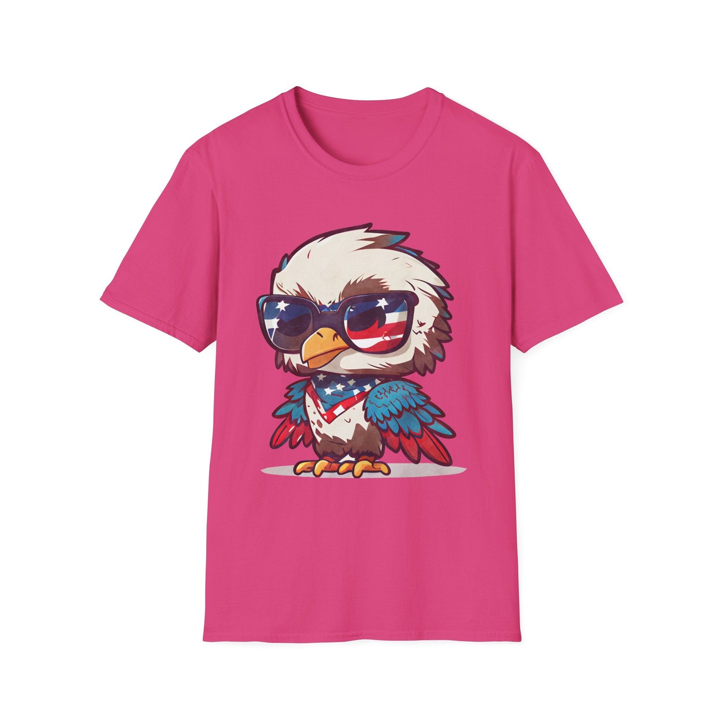 Patriotic Eagle Graphic T-Shirt - Shirt Happens Graphics