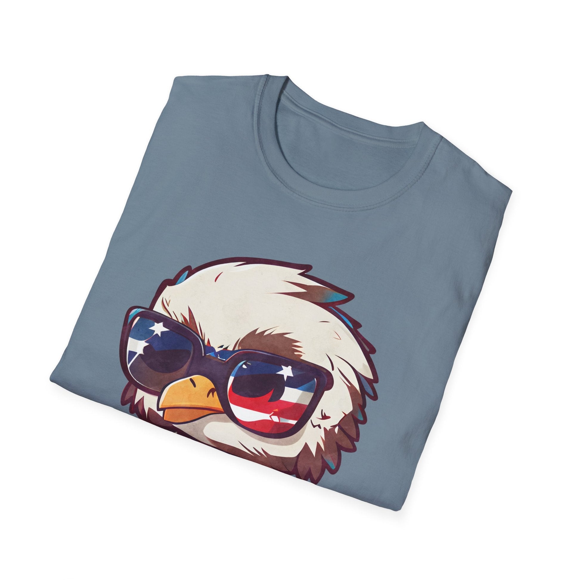Patriotic Eagle Graphic T-Shirt - Shirt Happens Graphics