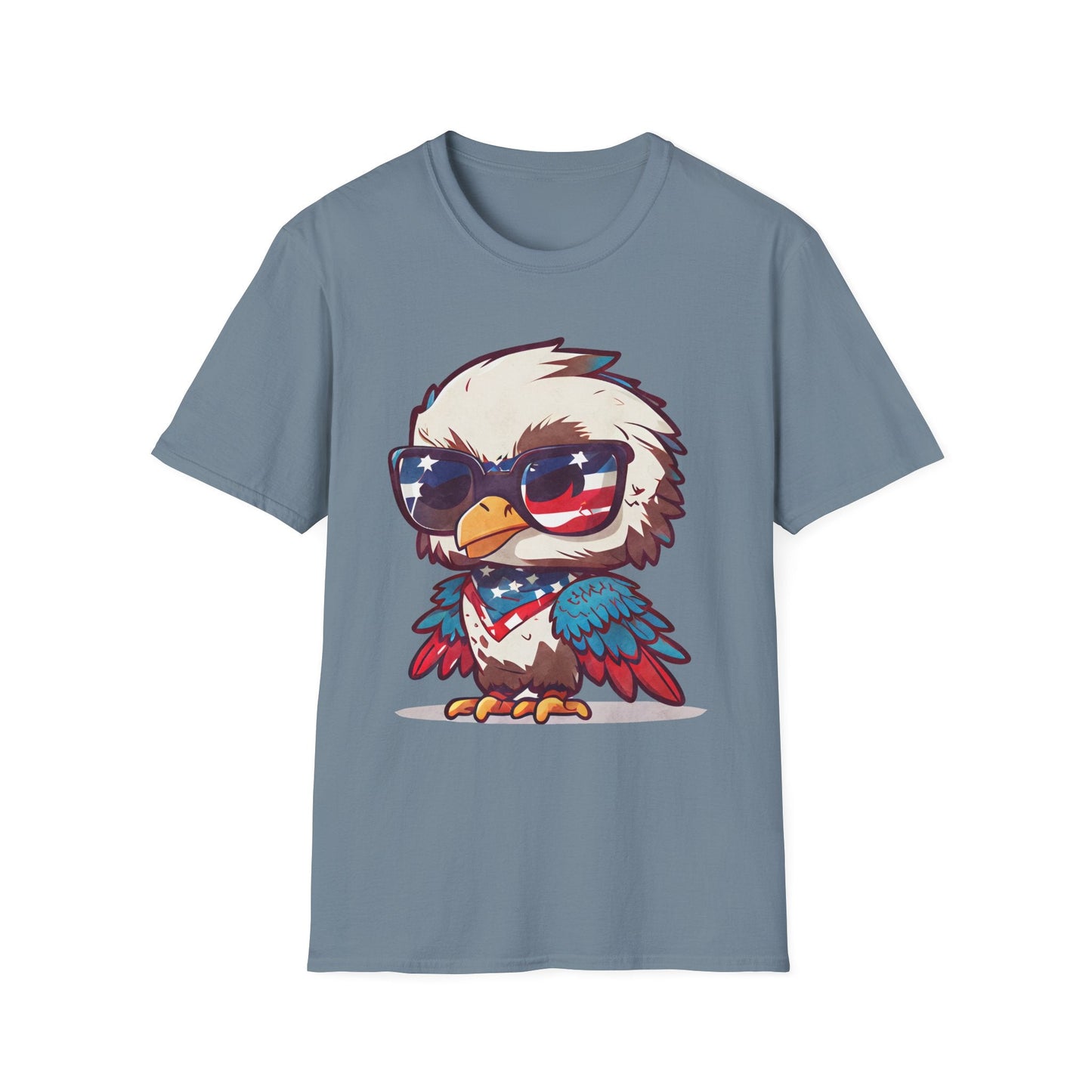 Patriotic Eagle Graphic T-Shirt - Shirt Happens Graphics