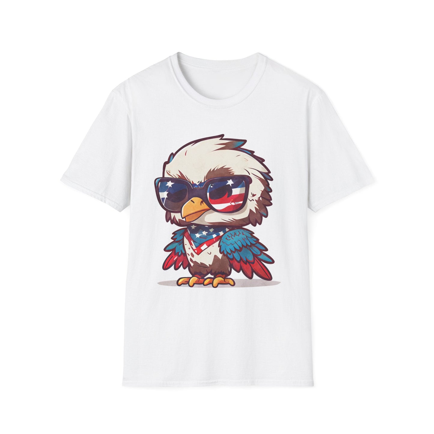 Patriotic Eagle Graphic T-Shirt - Shirt Happens Graphics