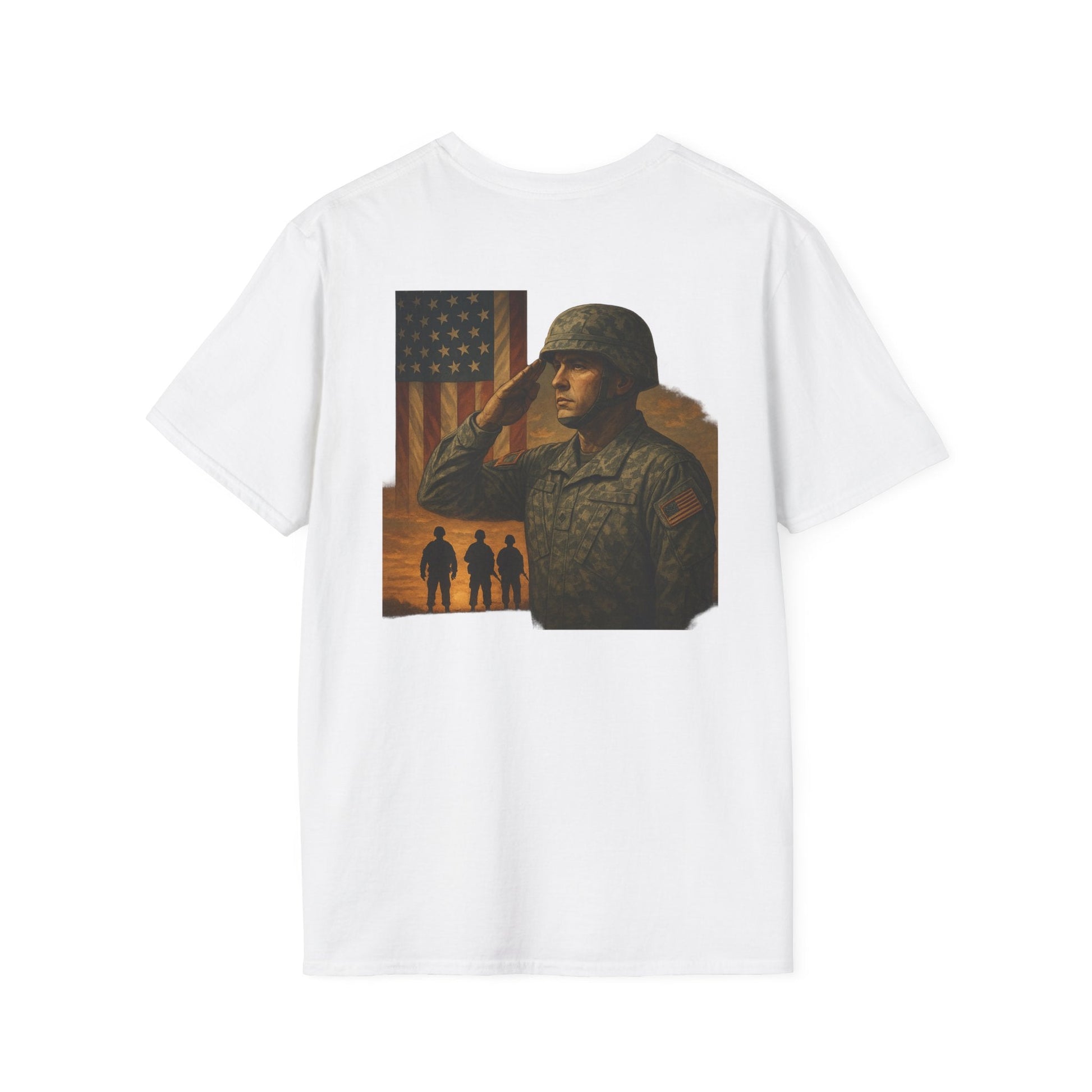 Patriotic Military Tribute - Tee - Shirt Happens Graphics
