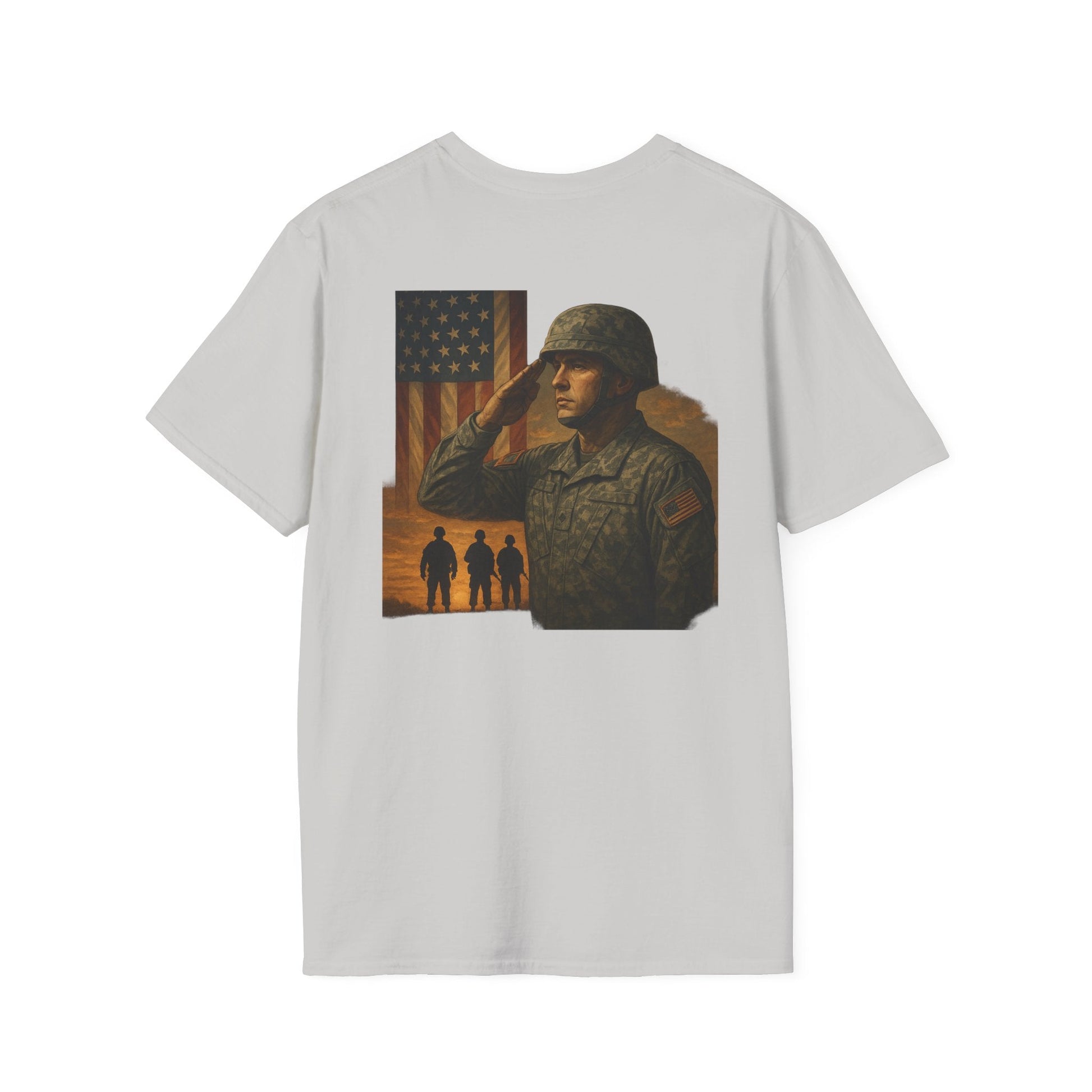 Patriotic Military Tribute - Tee - Shirt Happens Graphics
