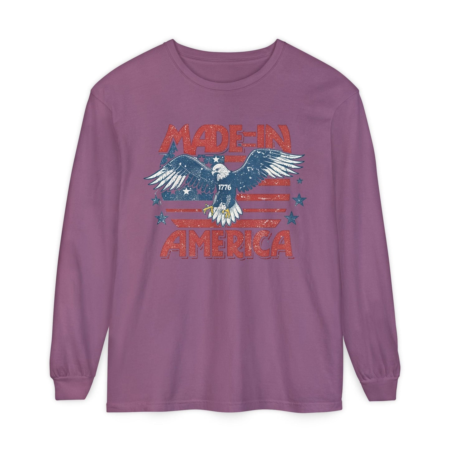 Patriotic T-Shirt, Made in America Tee, Independence Day Shirt, Casual Wear, Gift for Him/Her - Shirt Happens Graphics