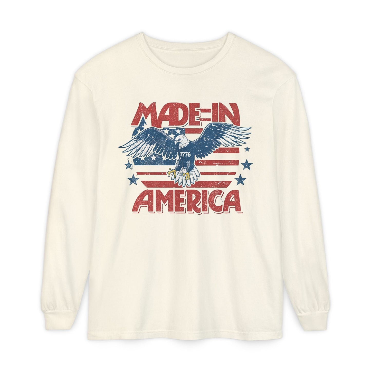 Patriotic T-Shirt, Made in America Tee, Independence Day Shirt, Casual Wear, Gift for Him/Her - Shirt Happens Graphics