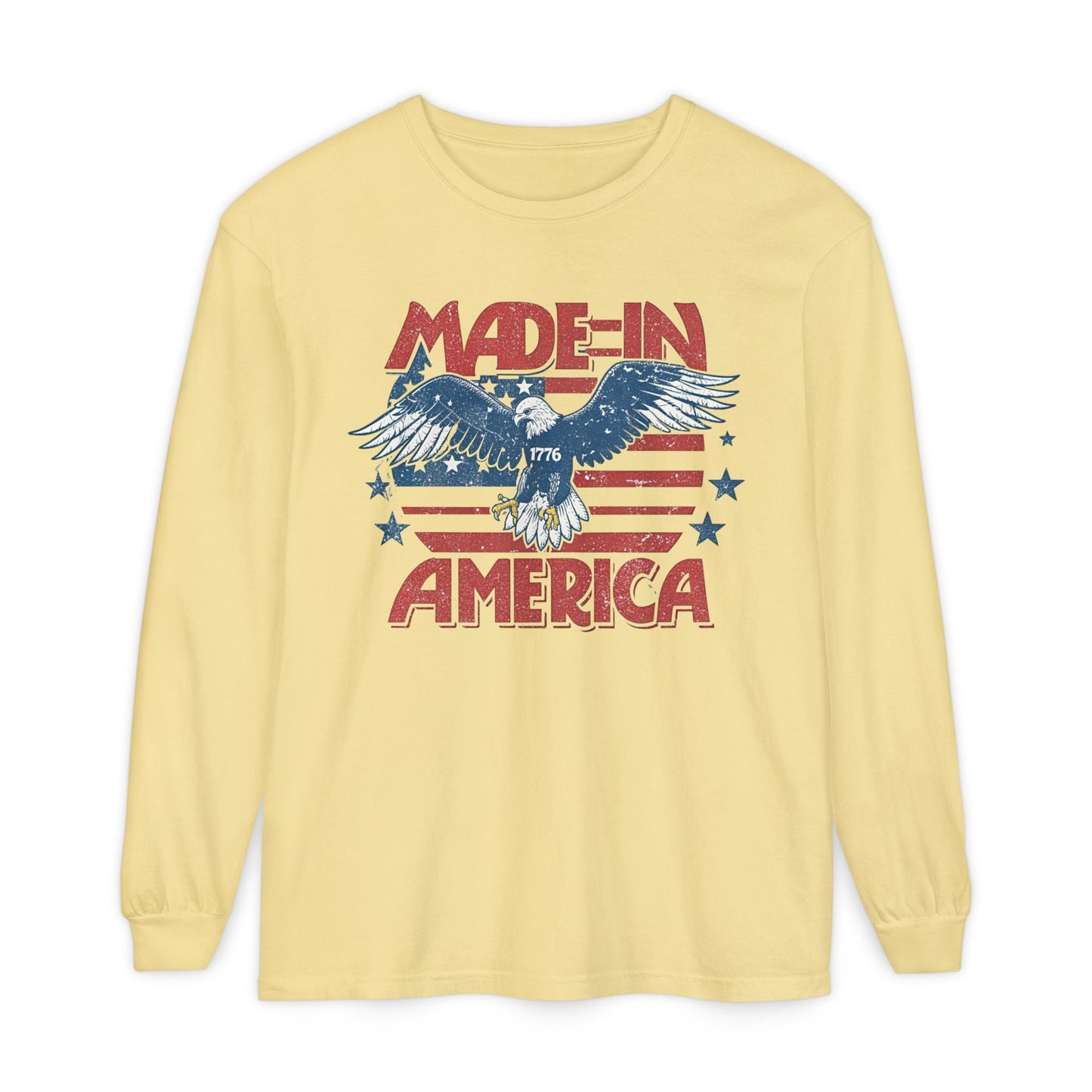 Patriotic T-Shirt, Made in America Tee, Independence Day Shirt, Casual Wear, Gift for Him/Her - Shirt Happens Graphics