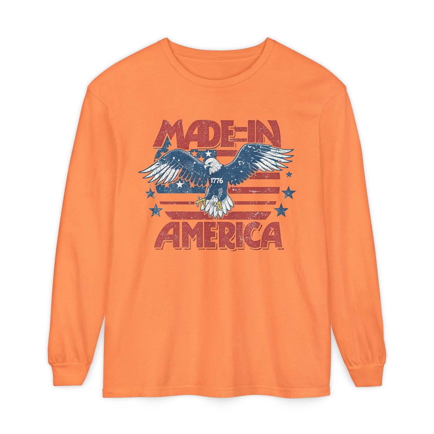 Patriotic T-Shirt, Made in America Tee, Independence Day Shirt, Casual Wear, Gift for Him/Her - Shirt Happens Graphics