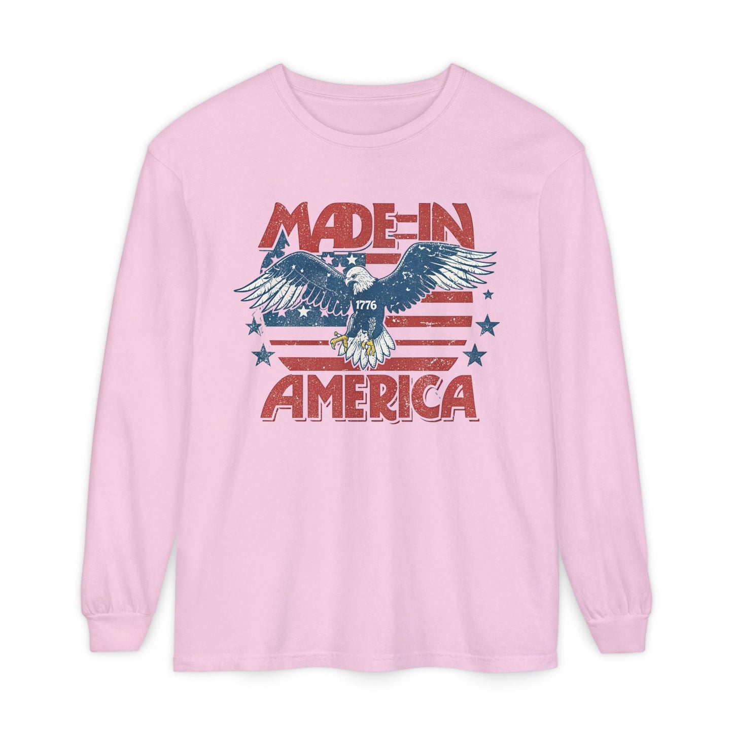 Patriotic T-Shirt, Made in America Tee, Independence Day Shirt, Casual Wear, Gift for Him/Her - Shirt Happens Graphics