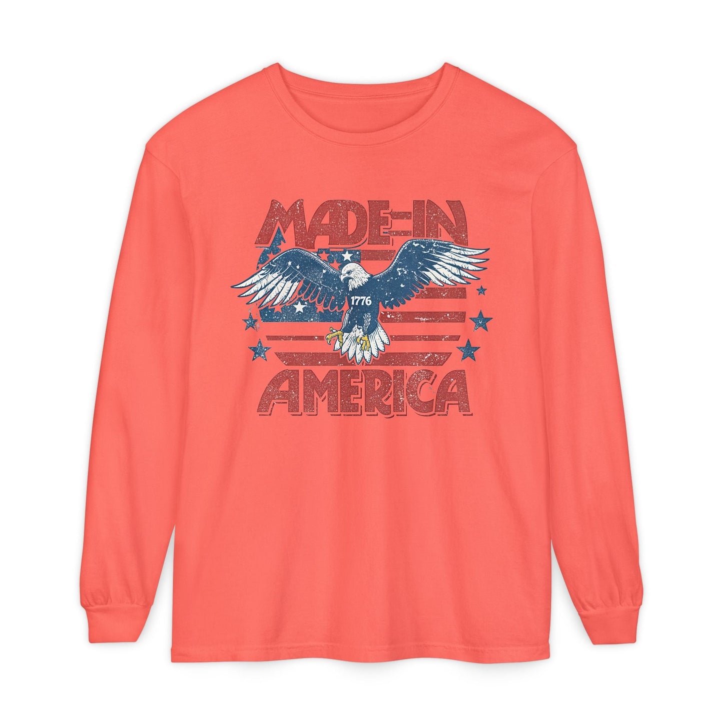 Patriotic T-Shirt, Made in America Tee, Independence Day Shirt, Casual Wear, Gift for Him/Her - Shirt Happens Graphics