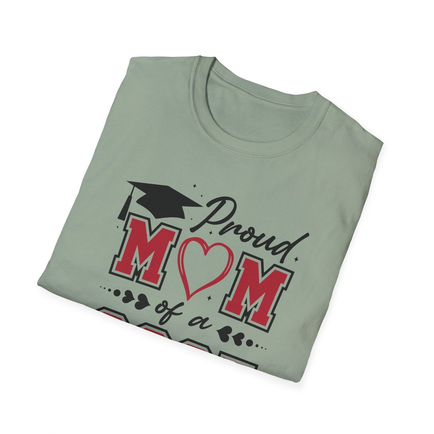 Proud Mom of a 2025 Graduate T-Shirt, Graduation Gift Shirt, Graduation Tee, Family Celebration Apparel, Mother's Day Gift - Shirt Happens Graphics
