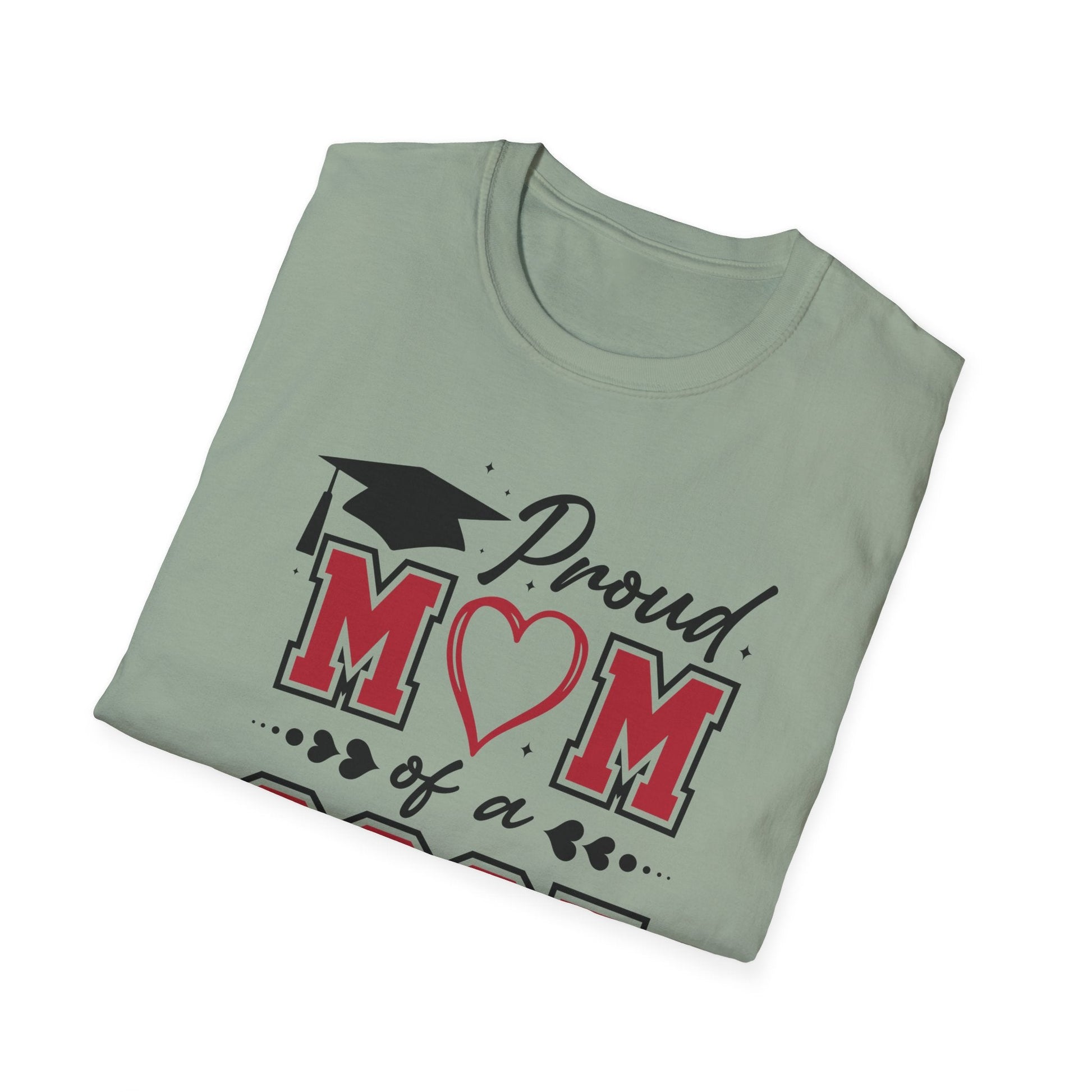 Proud Mom of a 2025 Graduate T-Shirt, Graduation Gift Shirt, Graduation Tee, Family Celebration Apparel, Mother's Day Gift - Shirt Happens Graphics