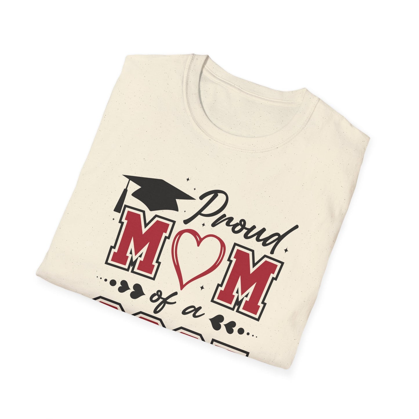 Proud Mom of a 2025 Graduate T-Shirt, Graduation Gift Shirt, Graduation Tee, Family Celebration Apparel, Mother's Day Gift - Shirt Happens Graphics