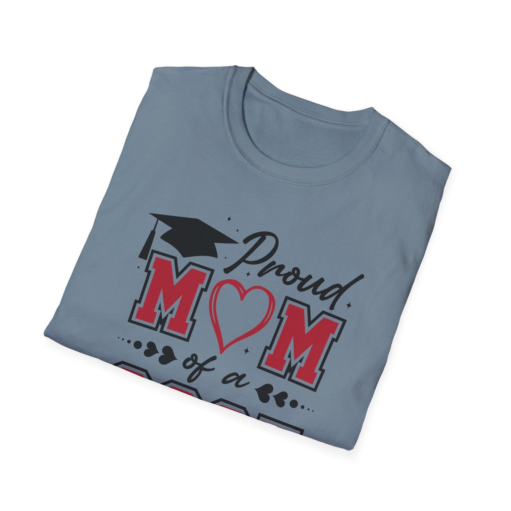 Proud Mom of a 2025 Graduate T-Shirt, Graduation Gift Shirt, Graduation Tee, Family Celebration Apparel, Mother's Day Gift - Shirt Happens Graphics