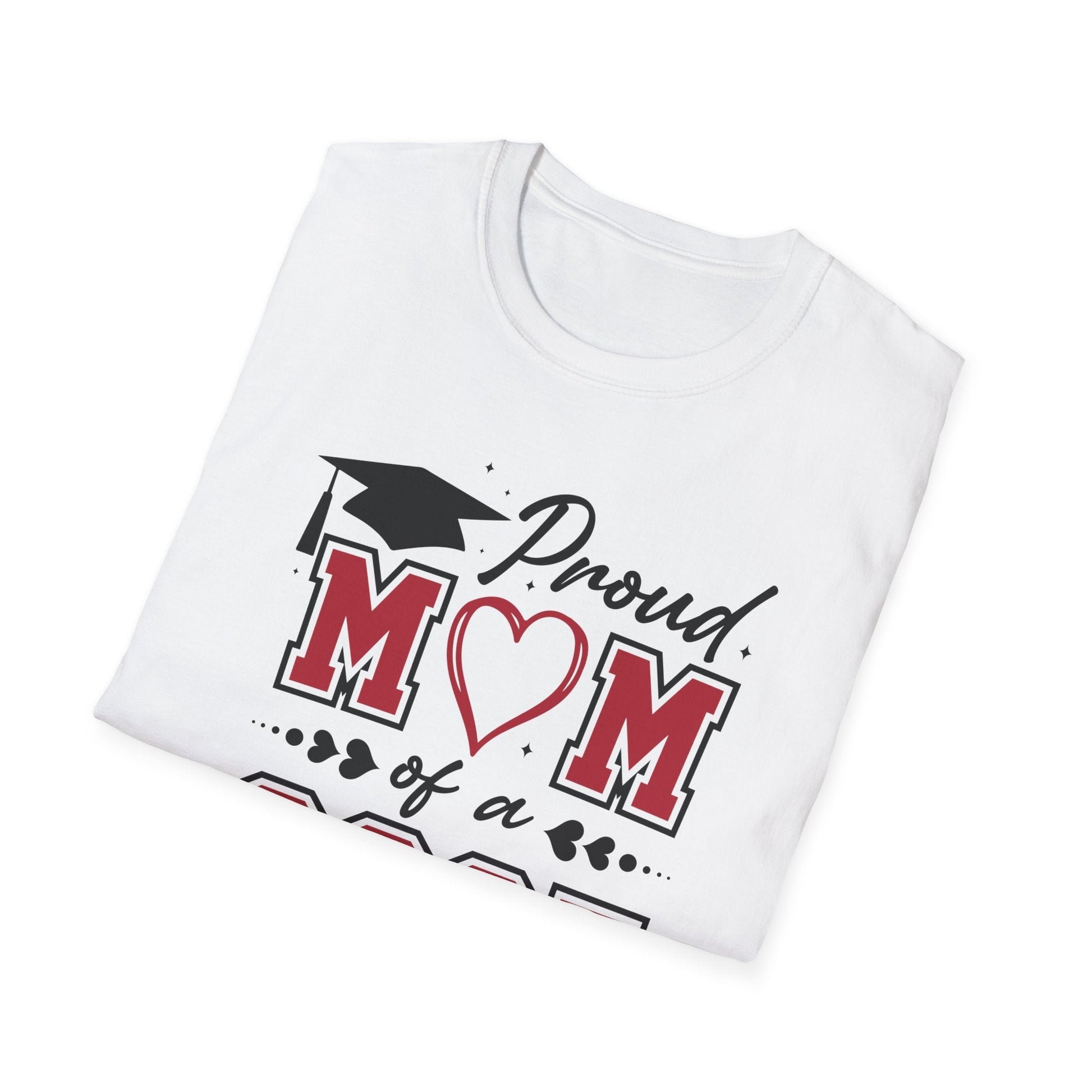 Proud Mom of a 2025 Graduate T-Shirt, Graduation Gift Shirt, Graduation Tee, Family Celebration Apparel, Mother's Day Gift - Shirt Happens Graphics