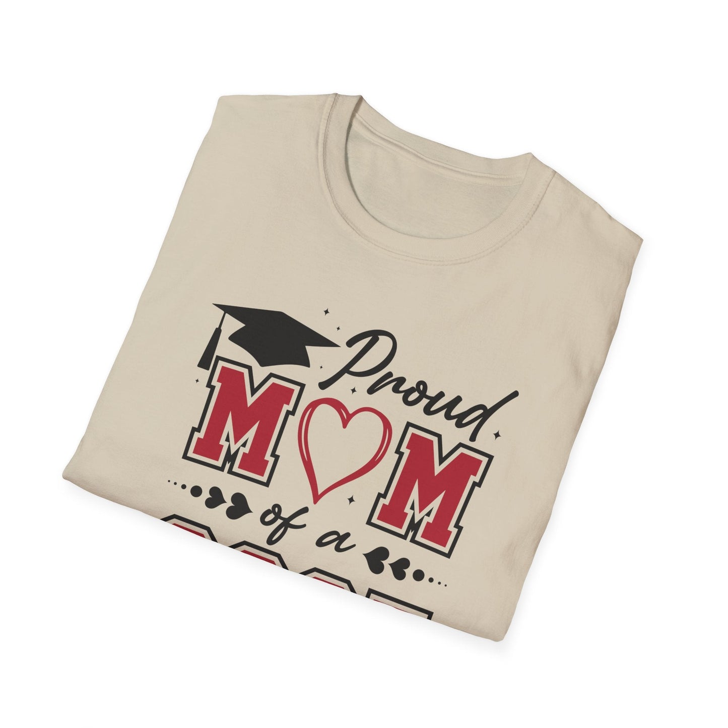 Proud Mom of a 2025 Graduate T-Shirt, Graduation Gift Shirt, Graduation Tee, Family Celebration Apparel, Mother's Day Gift - Shirt Happens Graphics