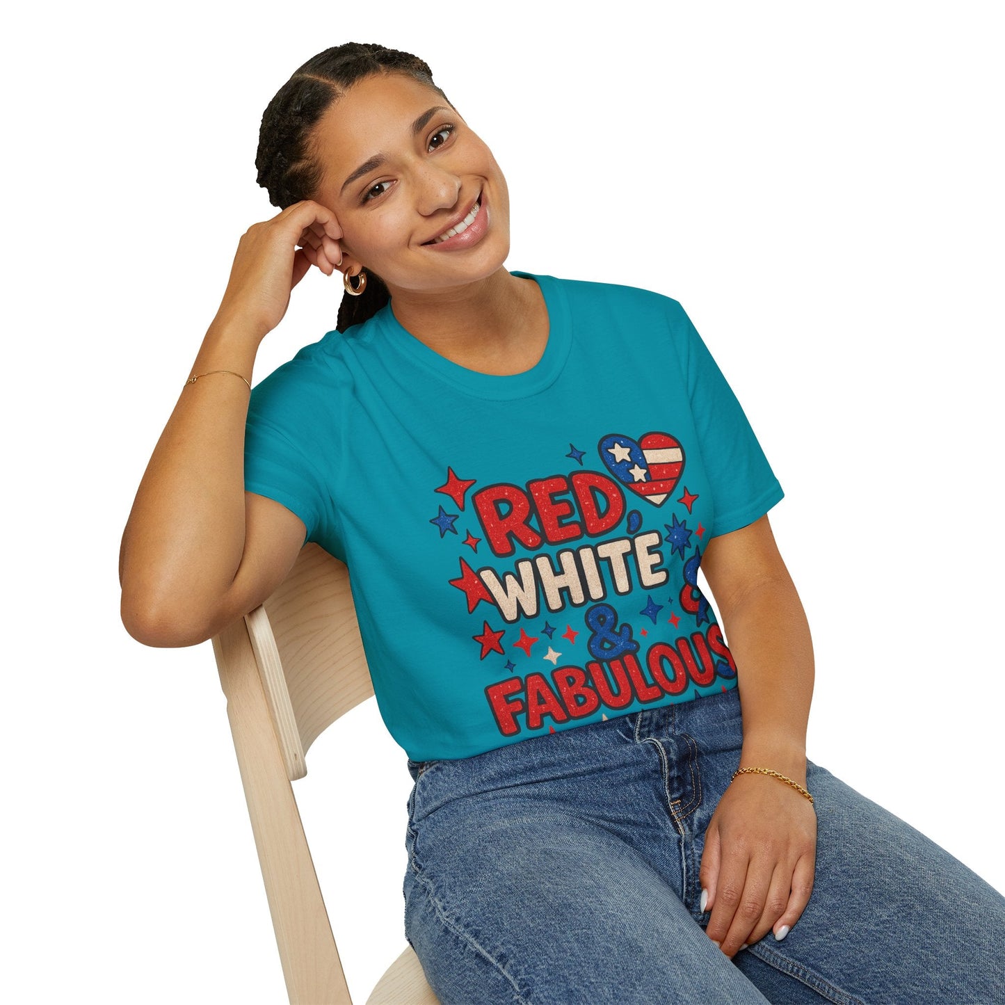 Red, White & Fabulous for Patriotic Celebrations - Shirt Happens Graphics