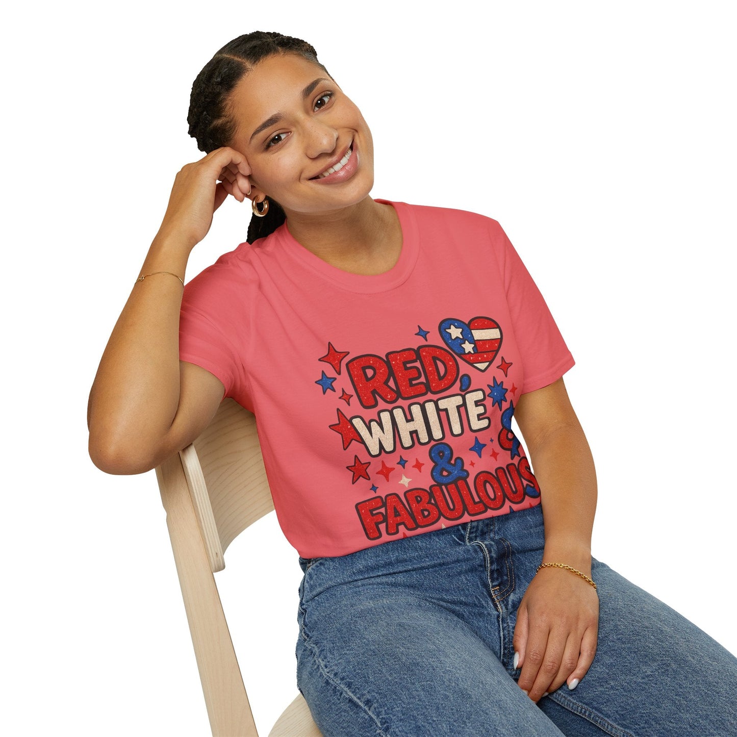 Red, White & Fabulous for Patriotic Celebrations - Shirt Happens Graphics