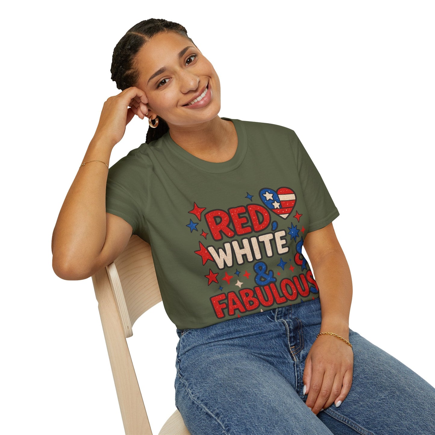 Red, White & Fabulous for Patriotic Celebrations - Shirt Happens Graphics