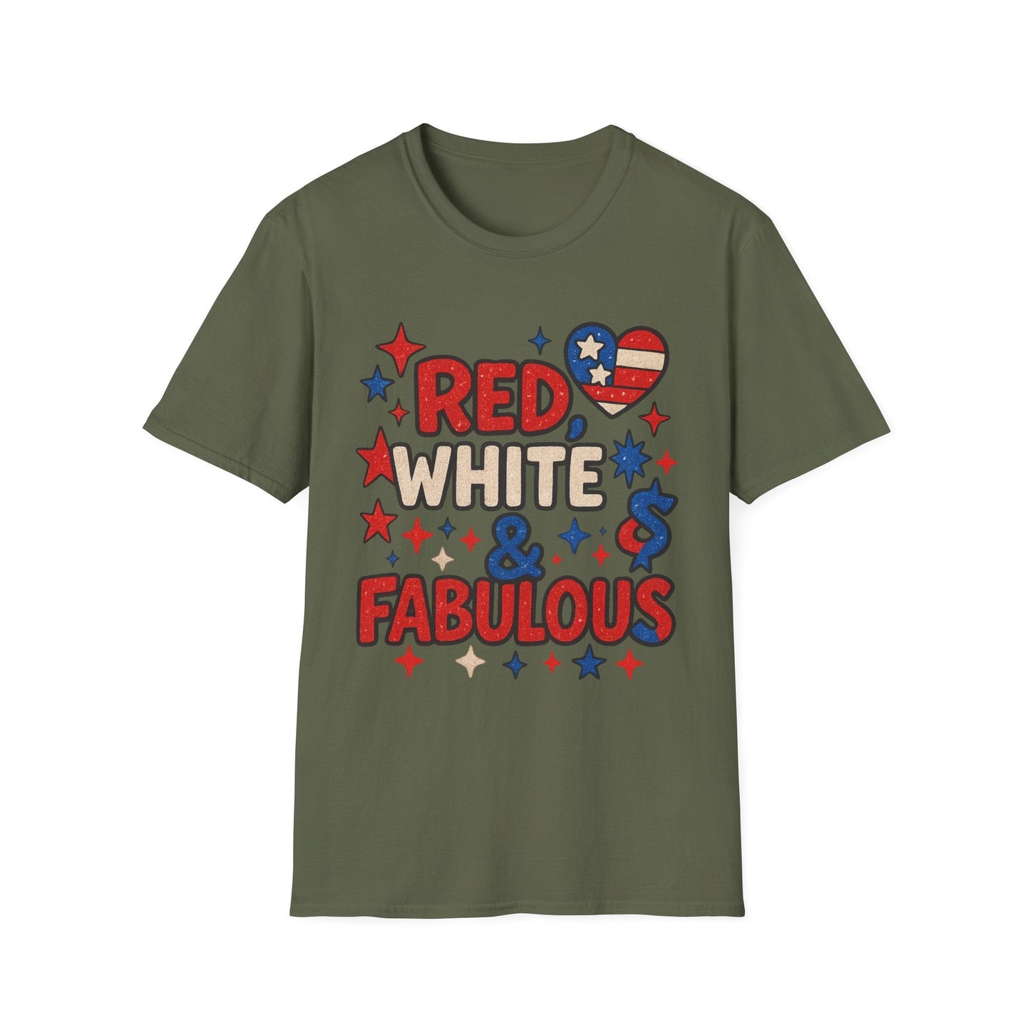 Red, White & Fabulous for Patriotic Celebrations - Shirt Happens Graphics