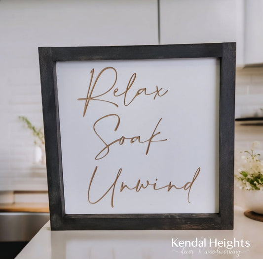 Relax.. Soak... Unwind - Shirt Happens Graphics