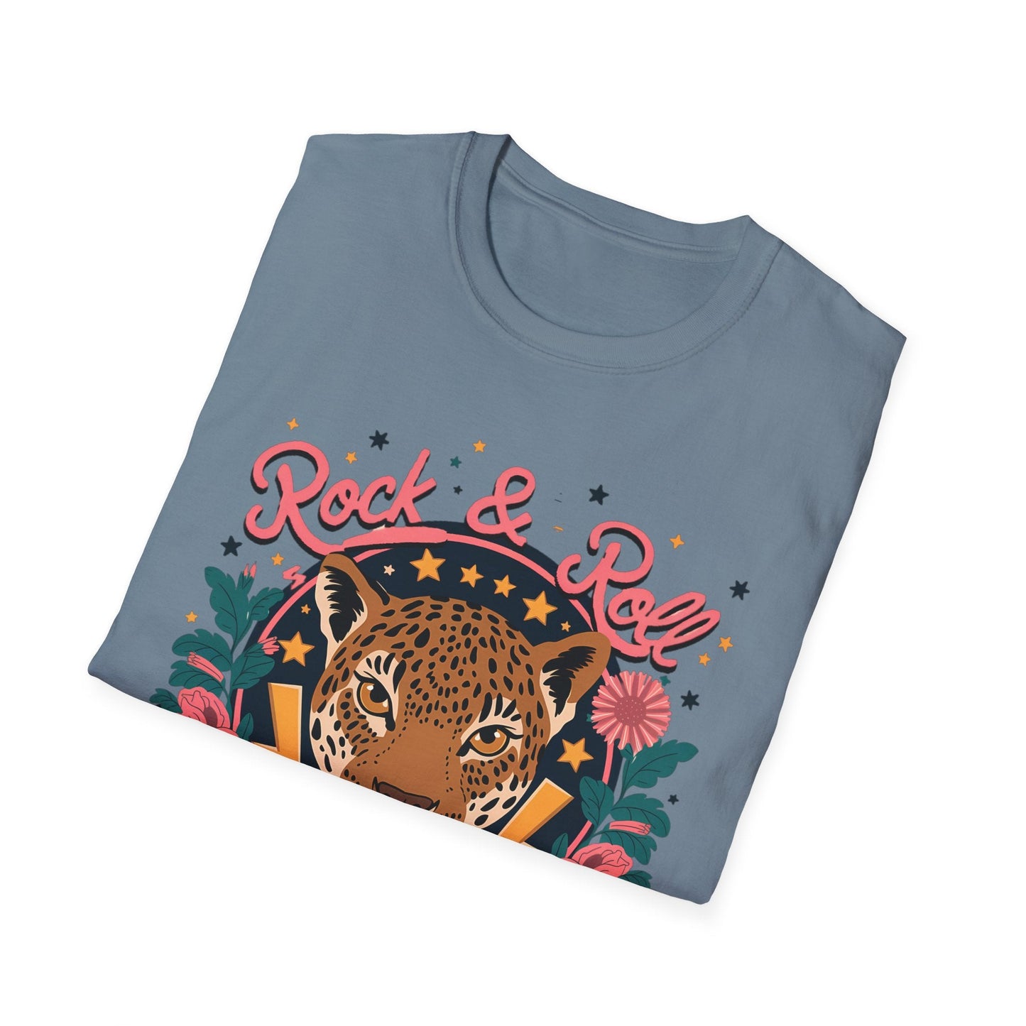 Rock & Roll Rebel - Bold Graphic Tee - Shirt Happens Graphics