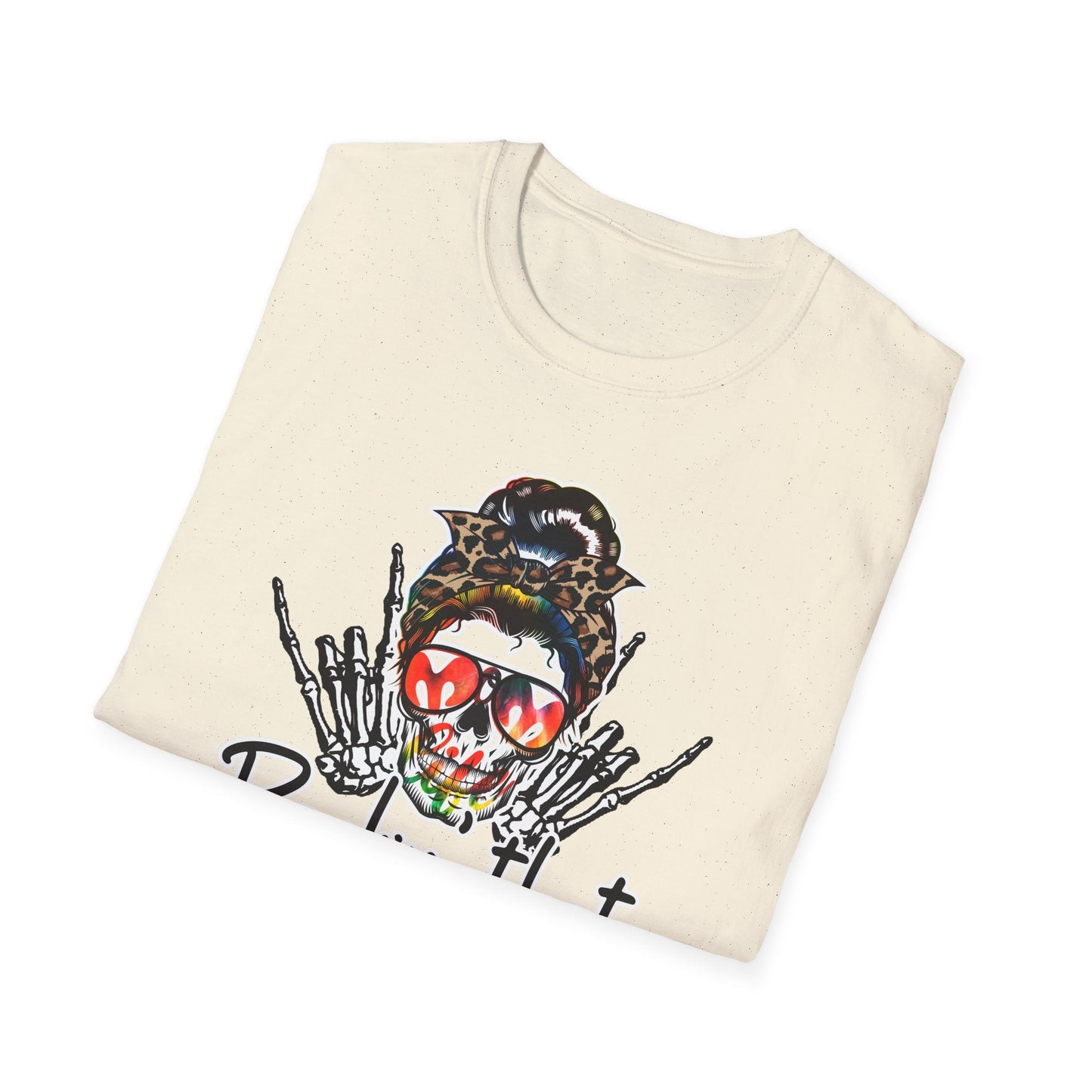 Rockin' That Mom Life Unisex T-Shirt, Gift for Moms, Fun Casual Wear, Mother's Day Top, Cool Graphic Tee - Shirt Happens Graphics