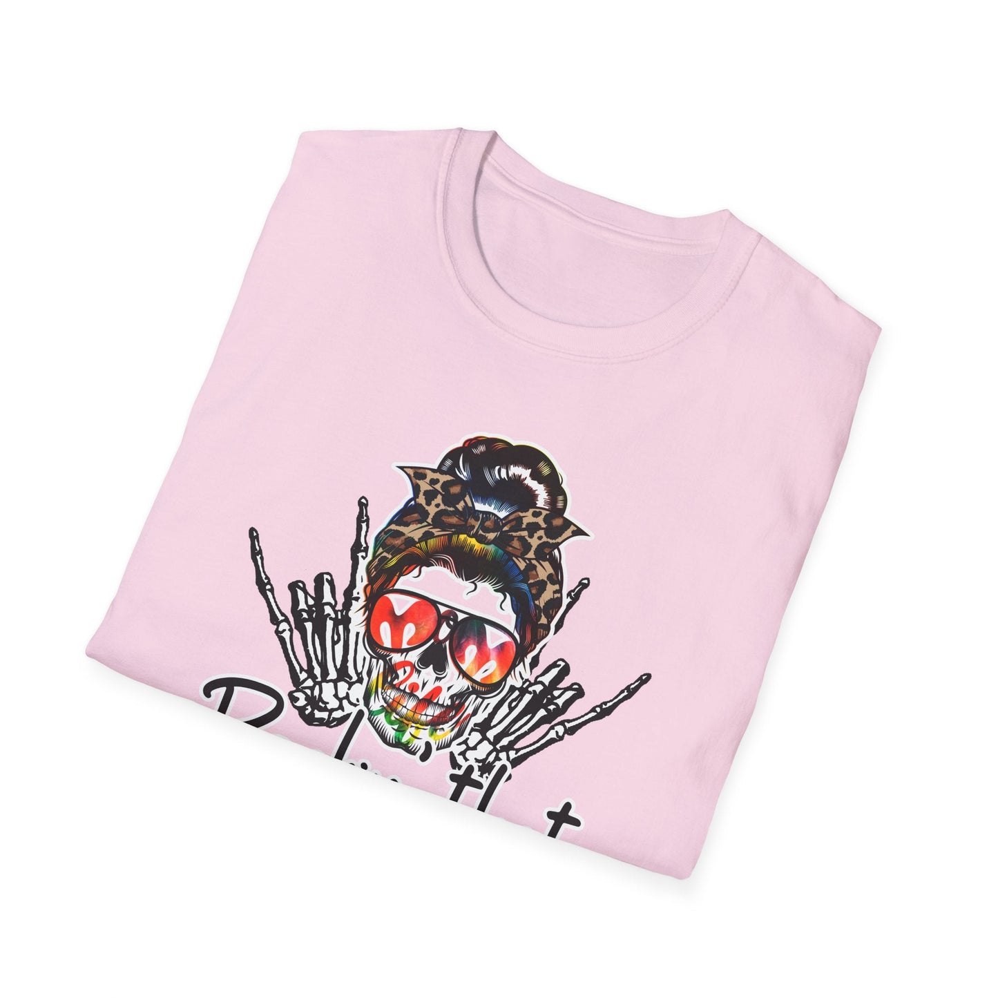 Rockin' That Mom Life Unisex T-Shirt, Gift for Moms, Fun Casual Wear, Mother's Day Top, Cool Graphic Tee - Shirt Happens Graphics