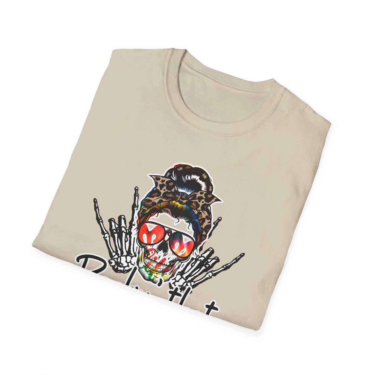 Rockin' That Mom Life Unisex T-Shirt, Gift for Moms, Fun Casual Wear, Mother's Day Top, Cool Graphic Tee - Shirt Happens Graphics