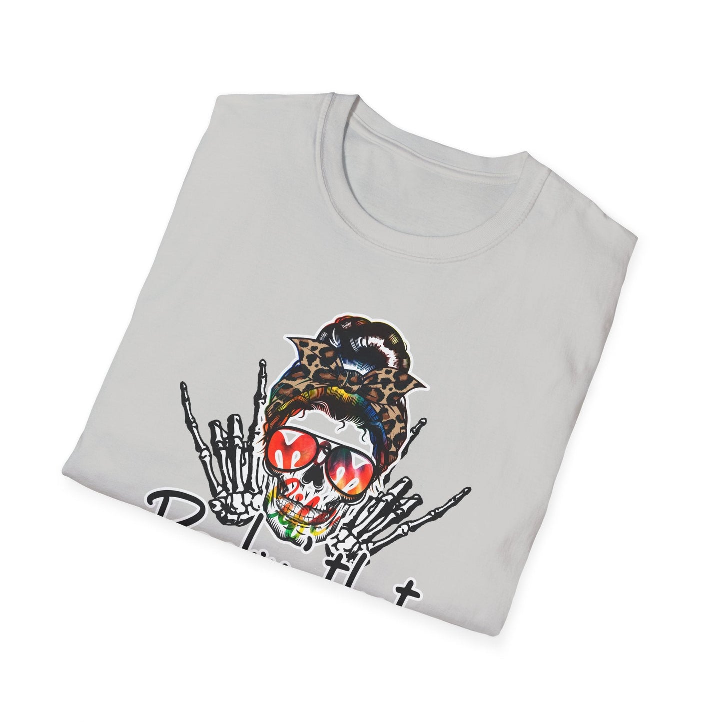 Rockin' That Mom Life Unisex T-Shirt, Gift for Moms, Fun Casual Wear, Mother's Day Top, Cool Graphic Tee - Shirt Happens Graphics